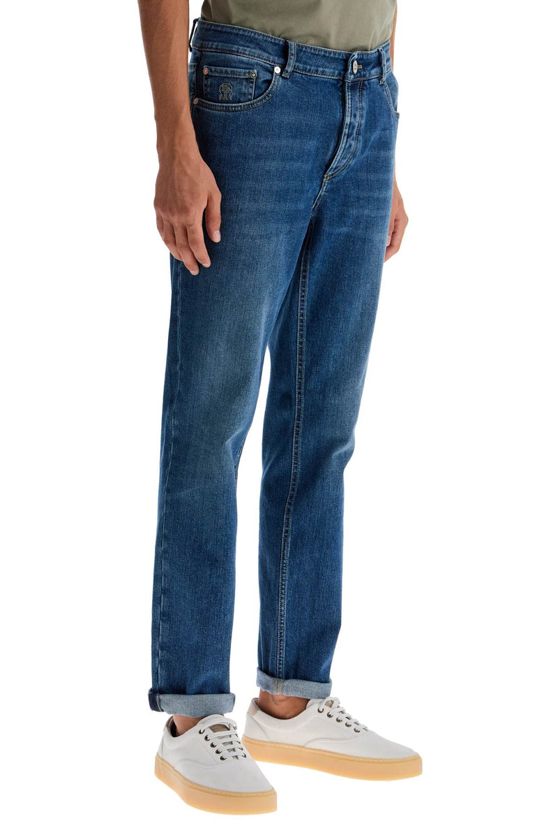 Brunello Cucinelli Traditional Fit Jeans Blue