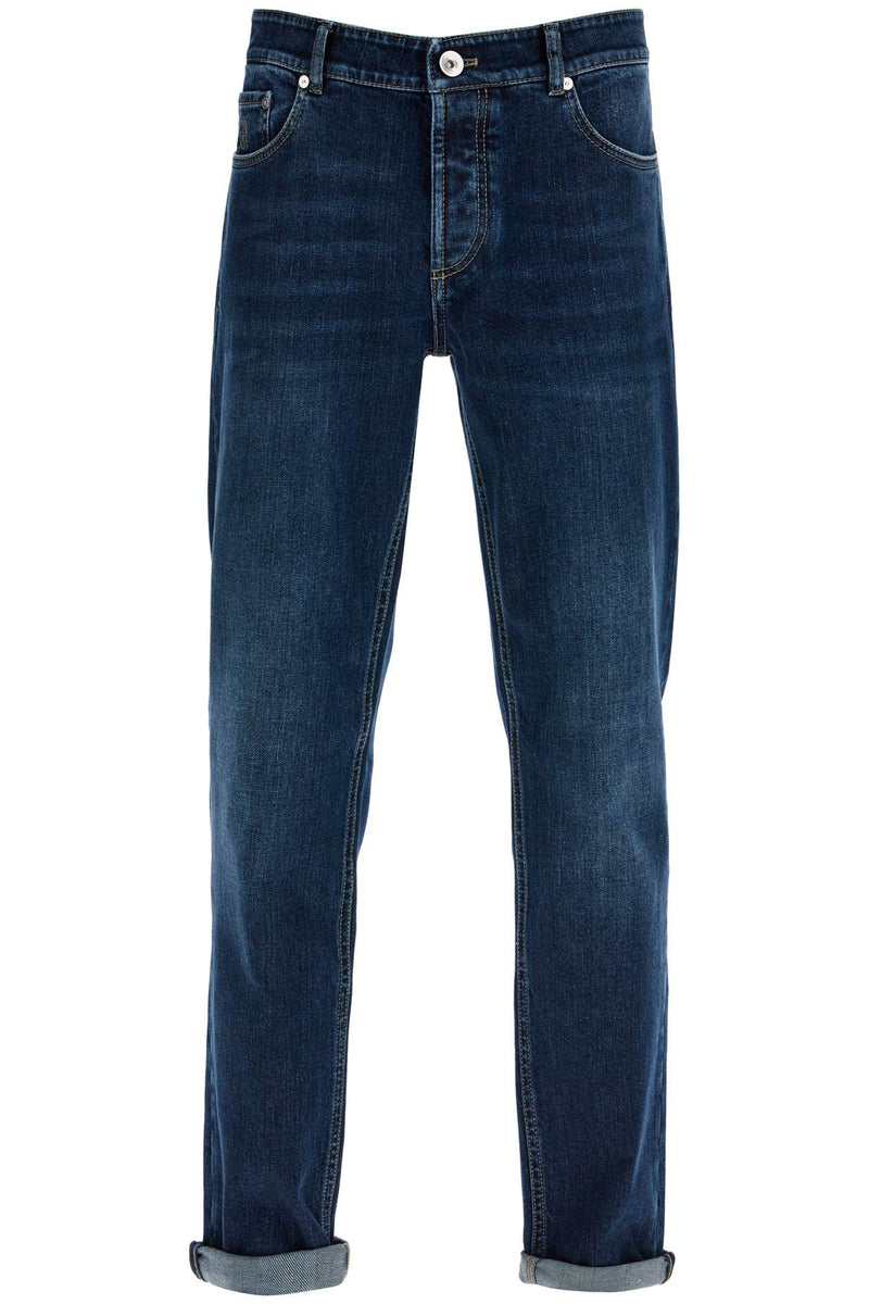 Brunello Cucinelli Traditional Fit Jeans Blue