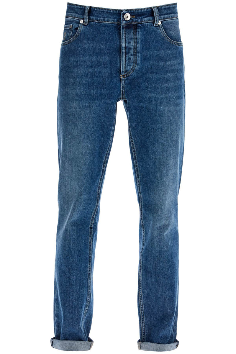 Brunello Cucinelli Traditional Fit Jeans Blue