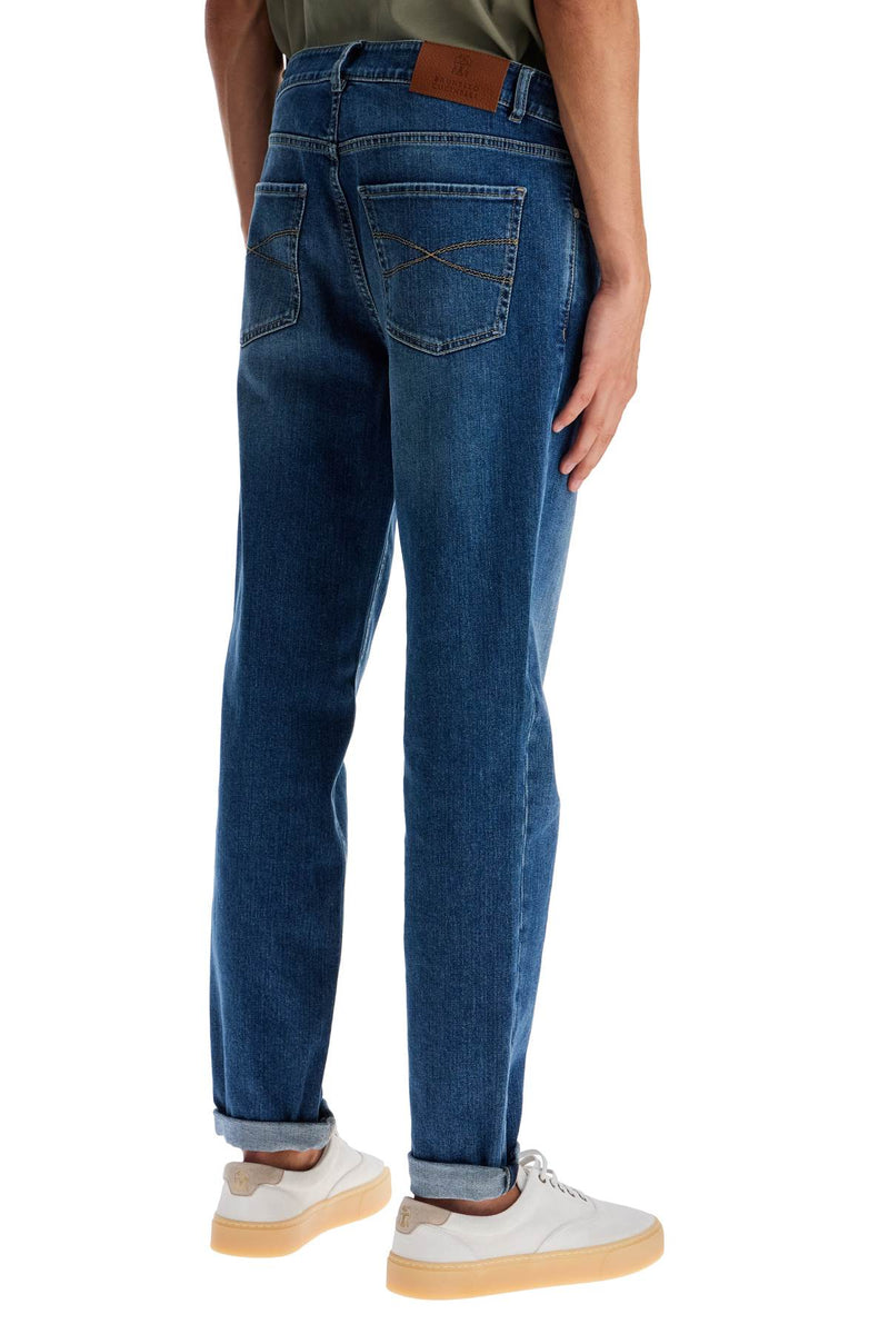 Brunello Cucinelli Traditional Fit Jeans Blue