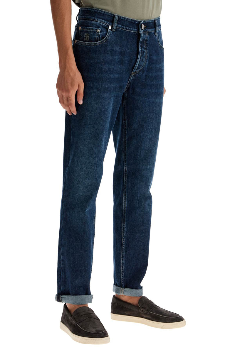 Brunello Cucinelli Traditional Fit Jeans Blue