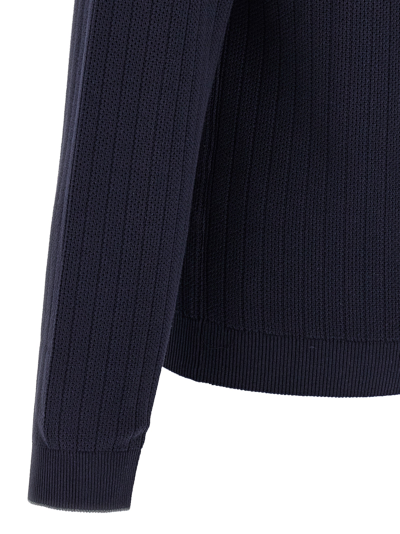 Brunello Cucinelli Crochet Polo Shirt