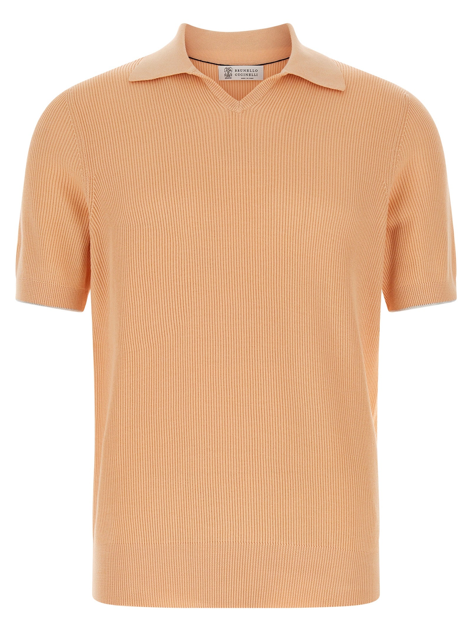 Brunello Cucinelli Knitted Polo Shirt