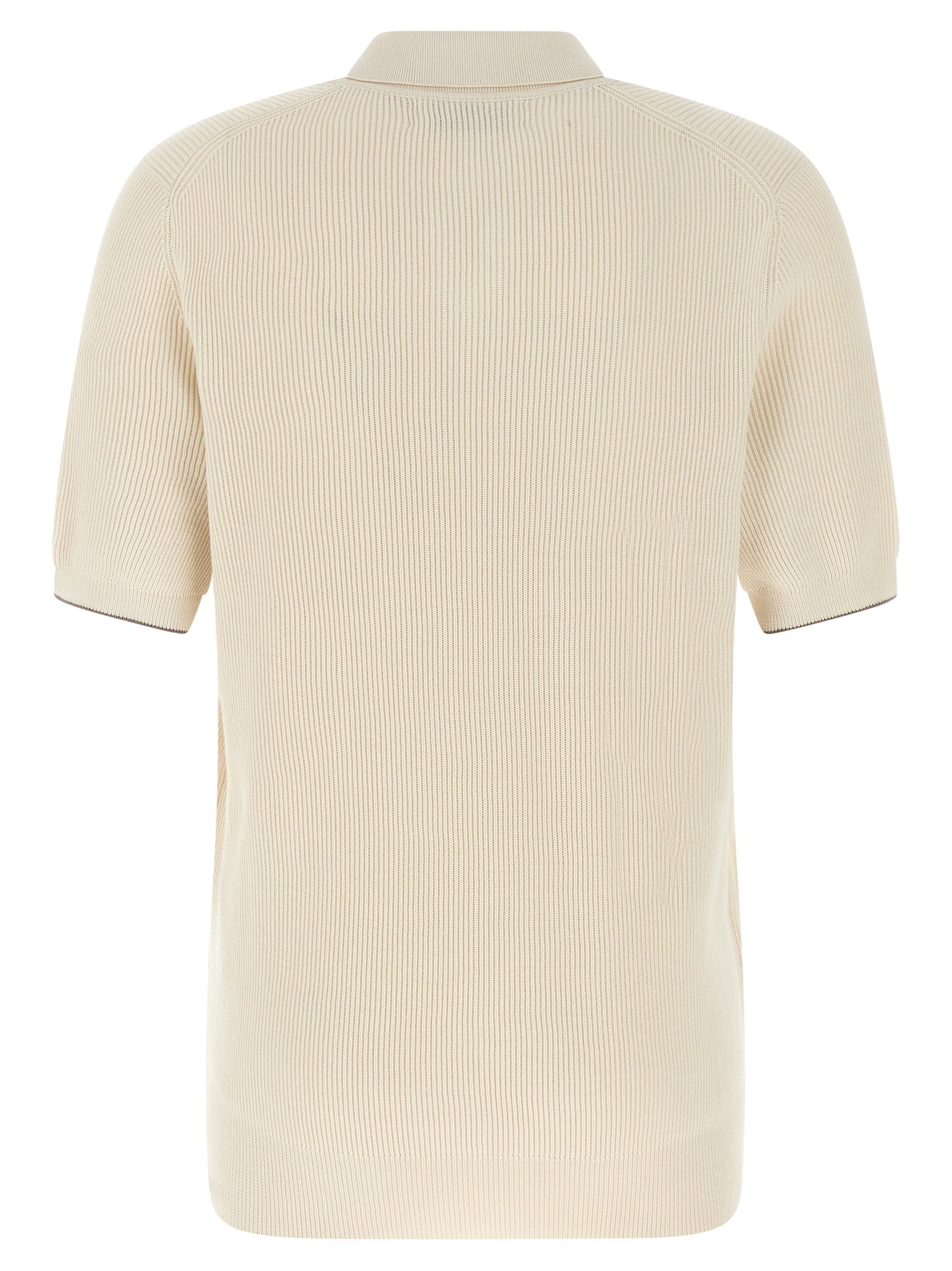 Brunello Cucinelli Knitted Polo Shirt