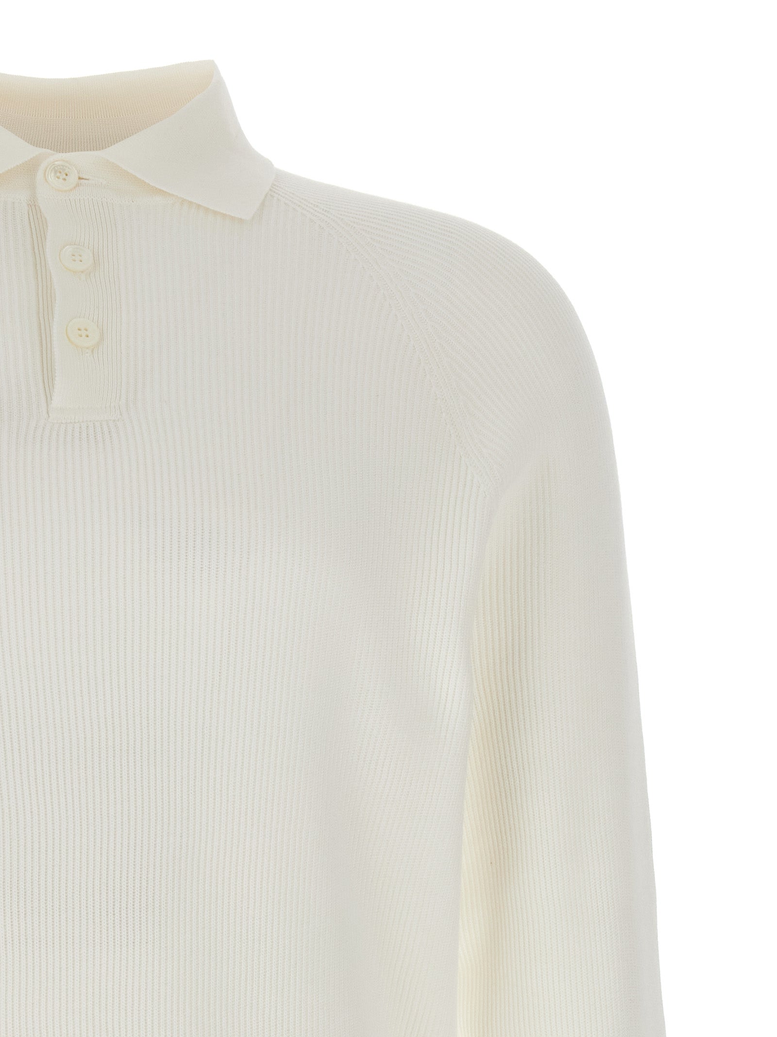 Brunello Cucinelli Ribbed Polo Shirt