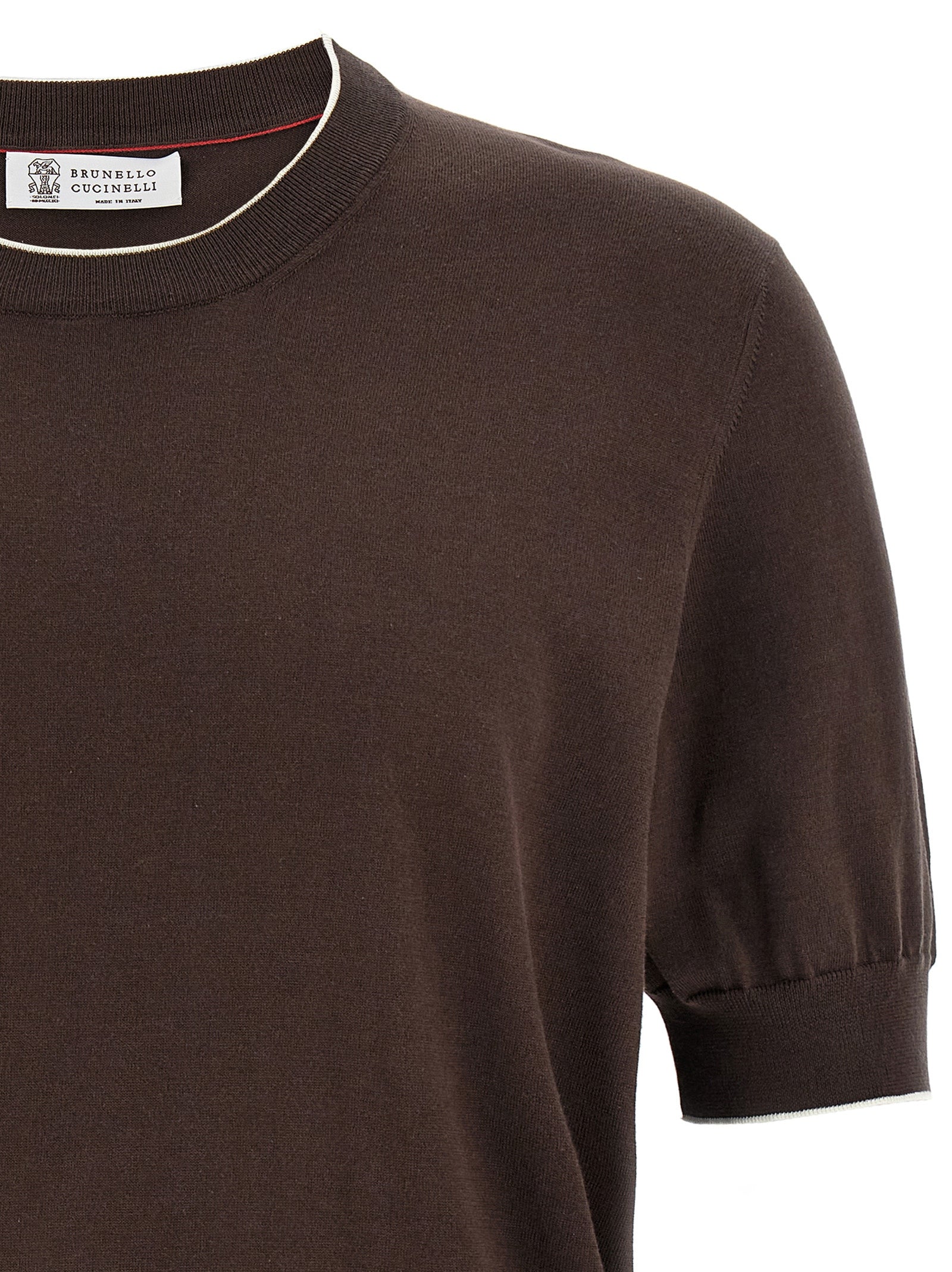 Brunello Cucinelli Knitted T-Shirt