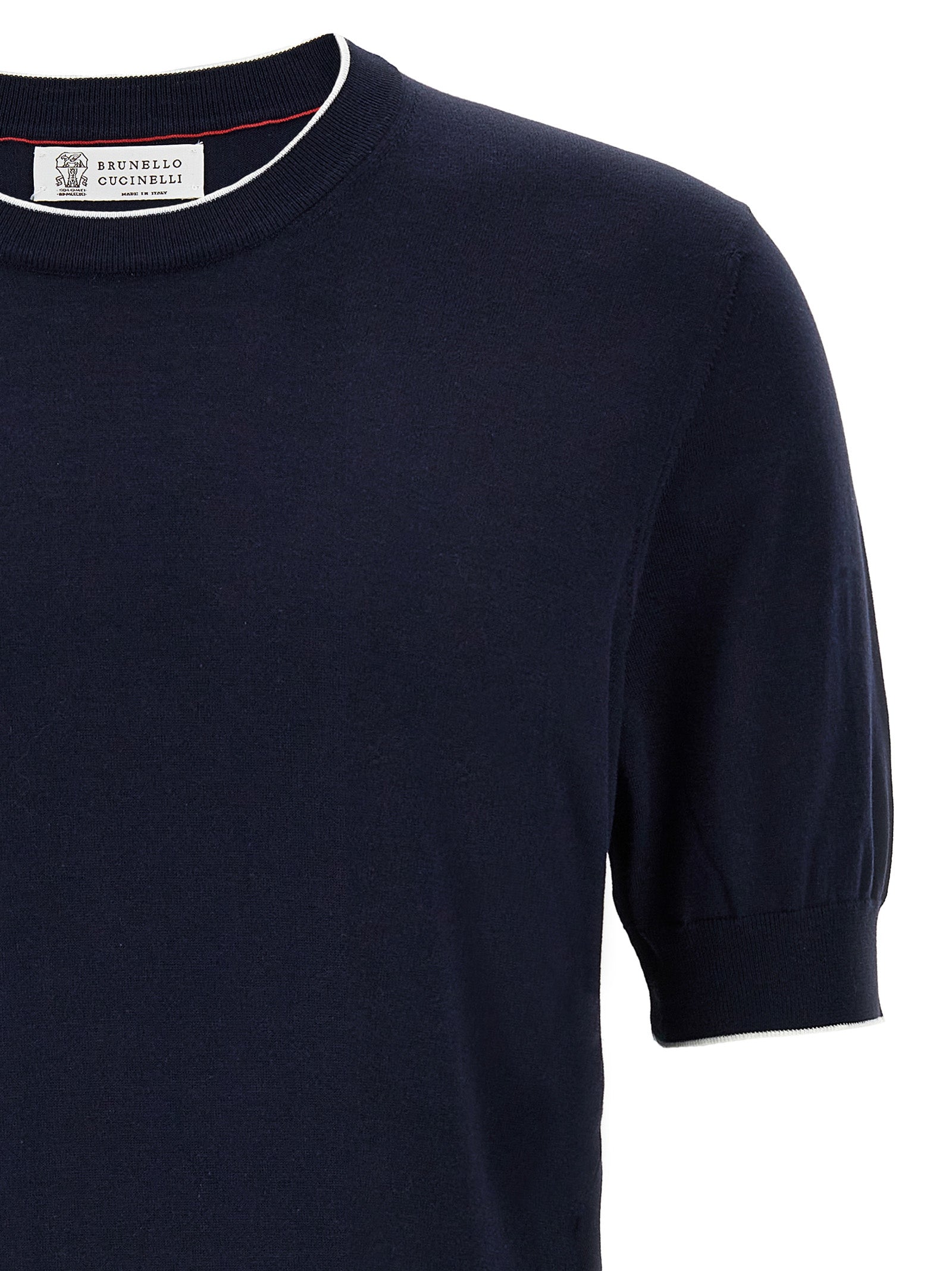 Brunello Cucinelli Knitted T-Shirt