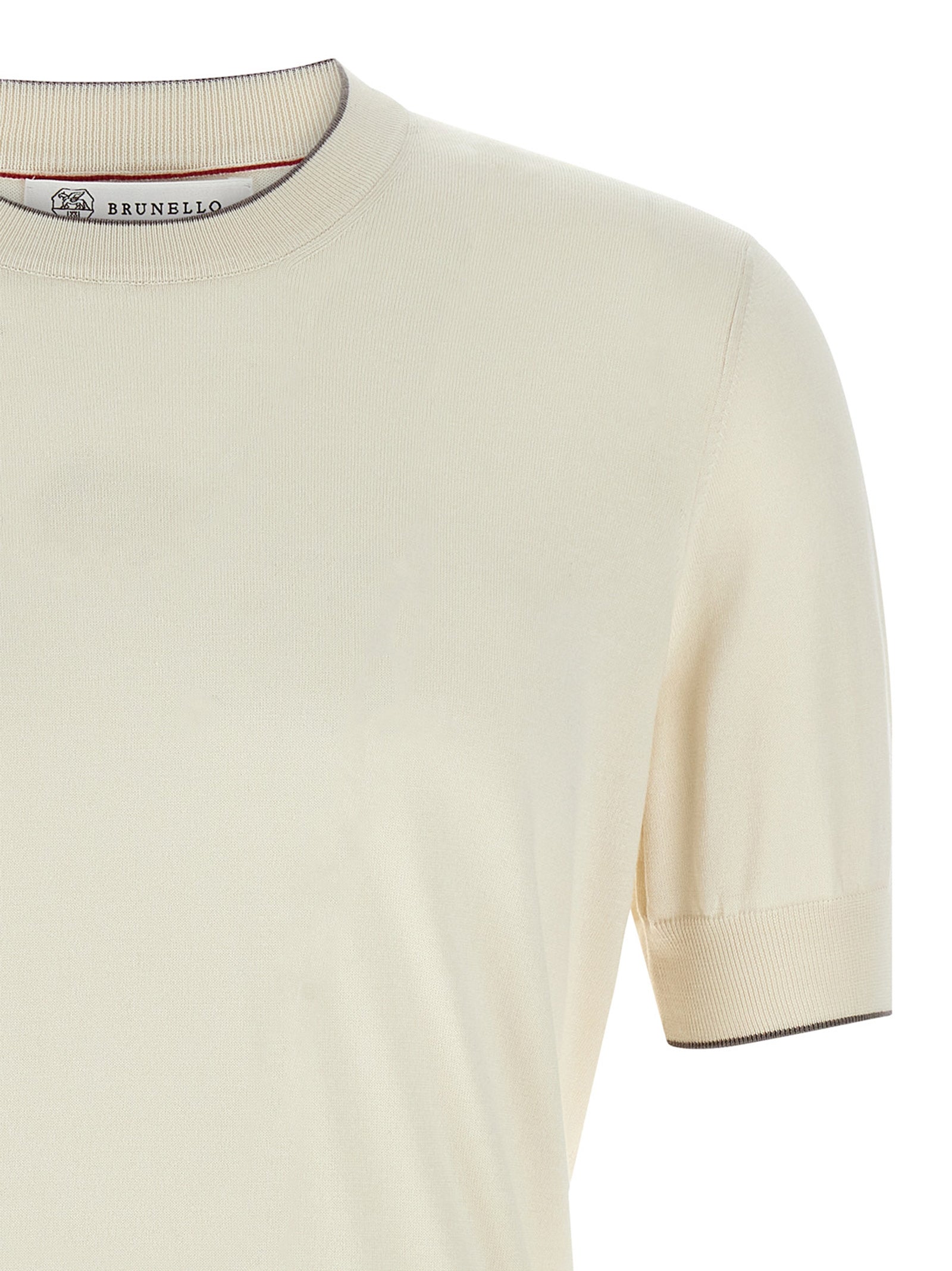 Brunello Cucinelli Knitted T-Shirt