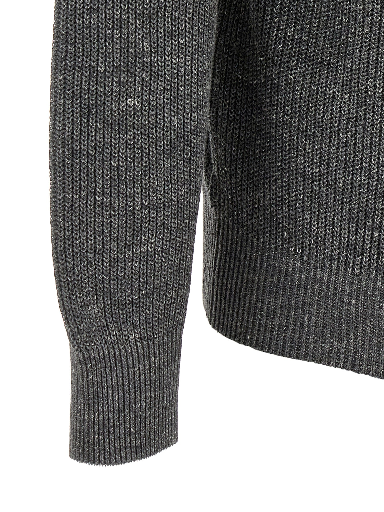 Brunello Cucinelli Cotton Blend Linen Cardigan