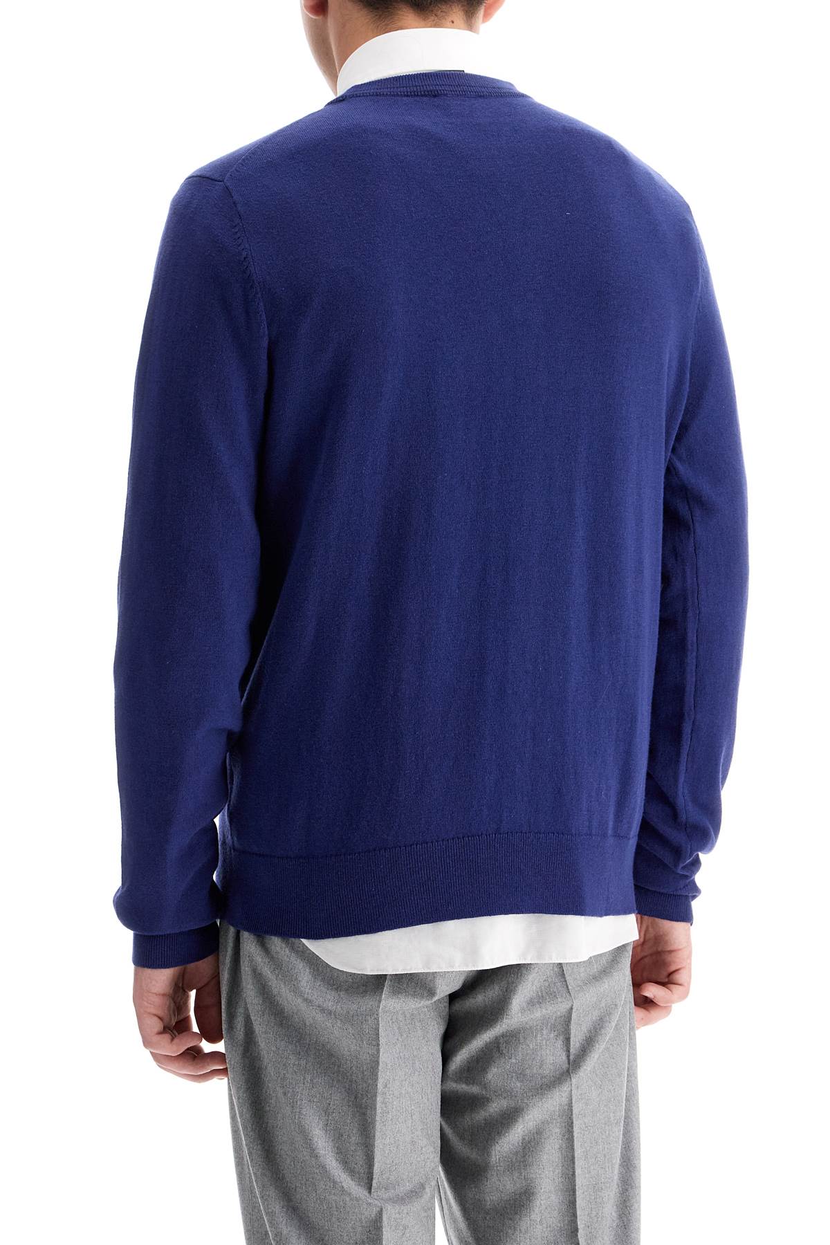 Ps Paul Smith Cotton And Wool Blend Pullover Sweater