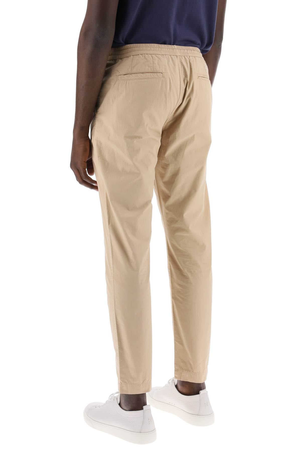 Paul Smith Lightweight Organic Cotton Pants Beige