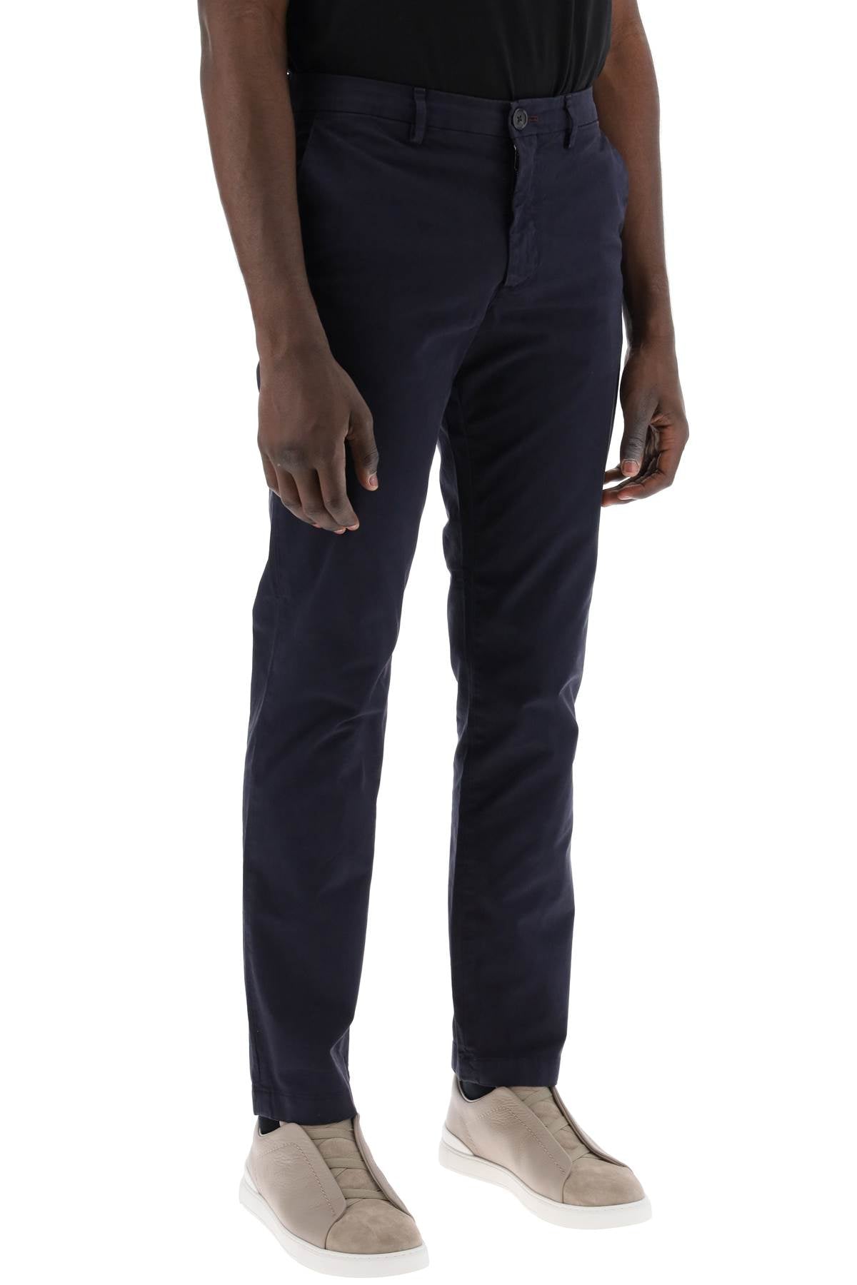 Ps Paul Smith Cotton Stretch Chino Pants For