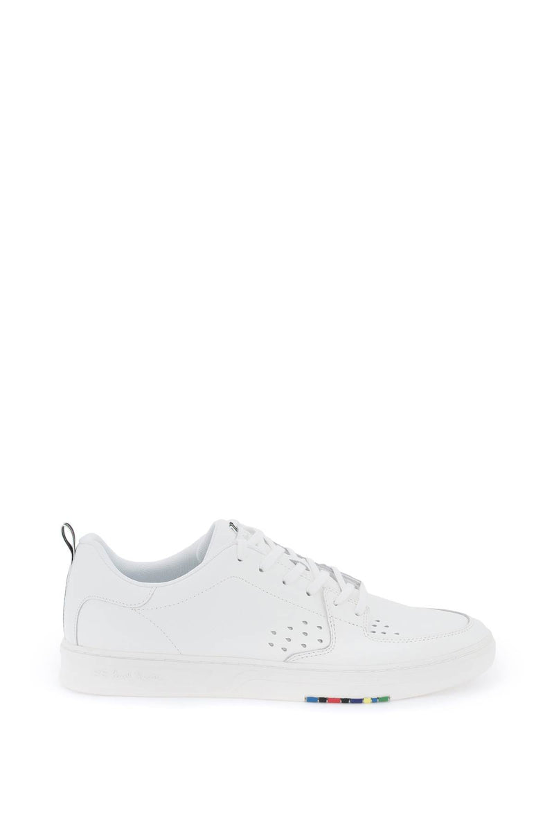 Paul Smith Premium Leather Cosmo Sneakers In White