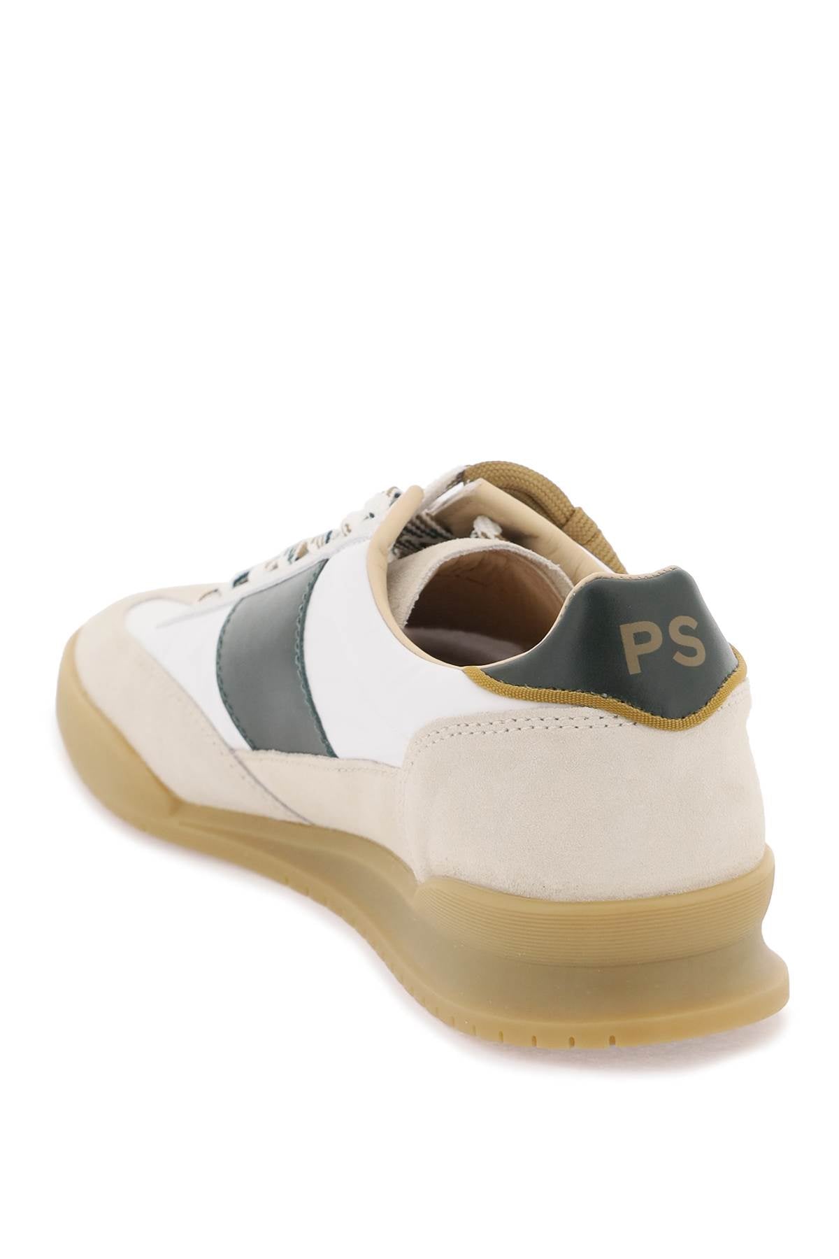 Paul Smith Leather And Nylon Dover Sneakers In White