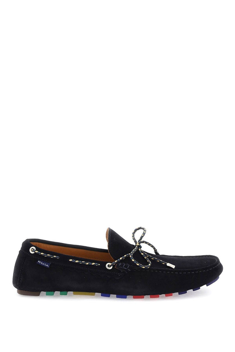 Paul Smith Springfield Suede Loafers Blue