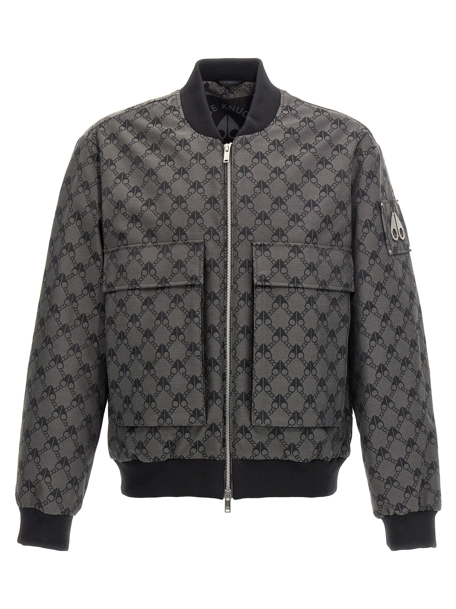 Moose Knuckles 'Alder Mono' Bomber Jacket