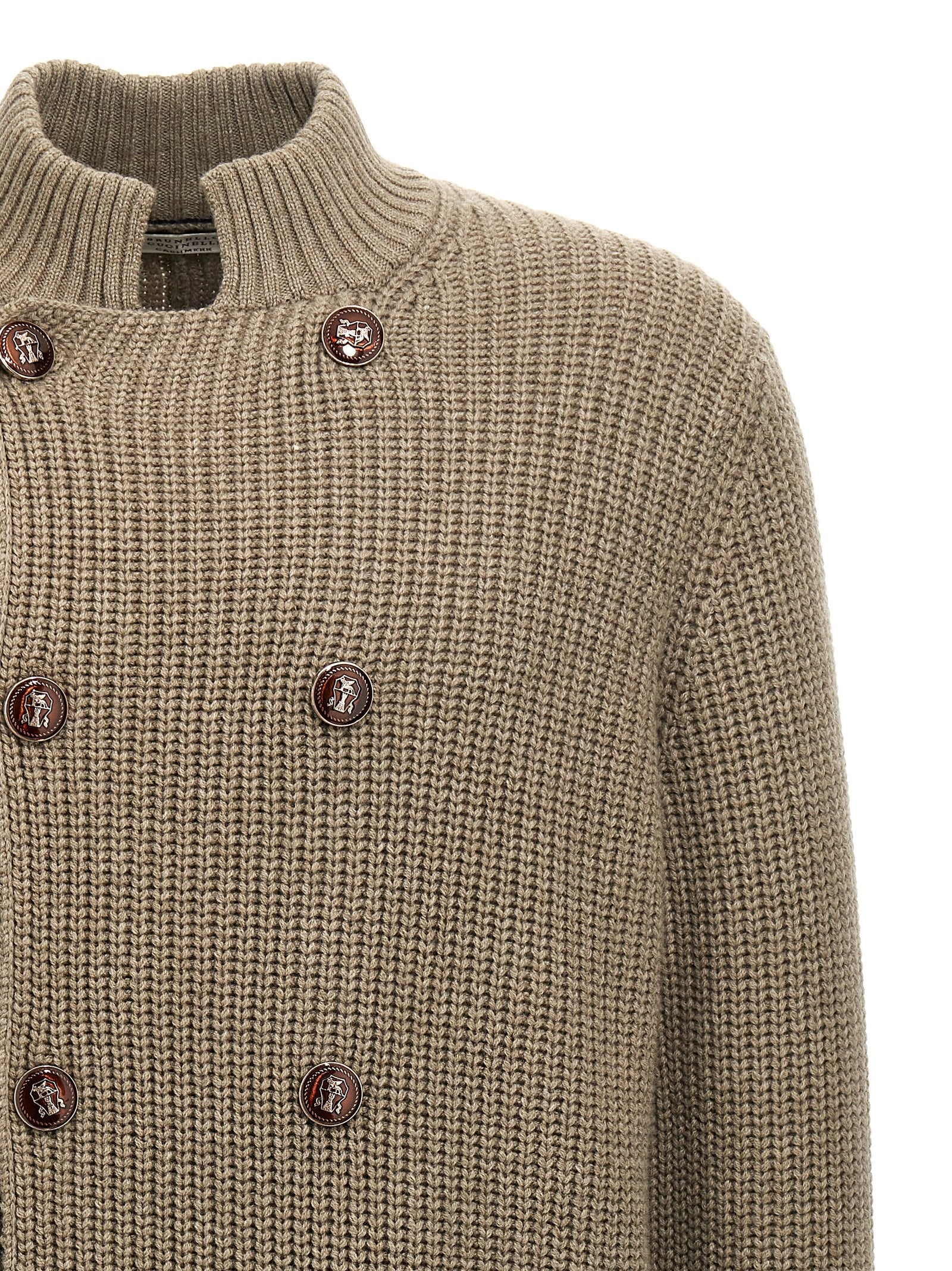 Brunello Cucinelli Double-Breasted Cardigan