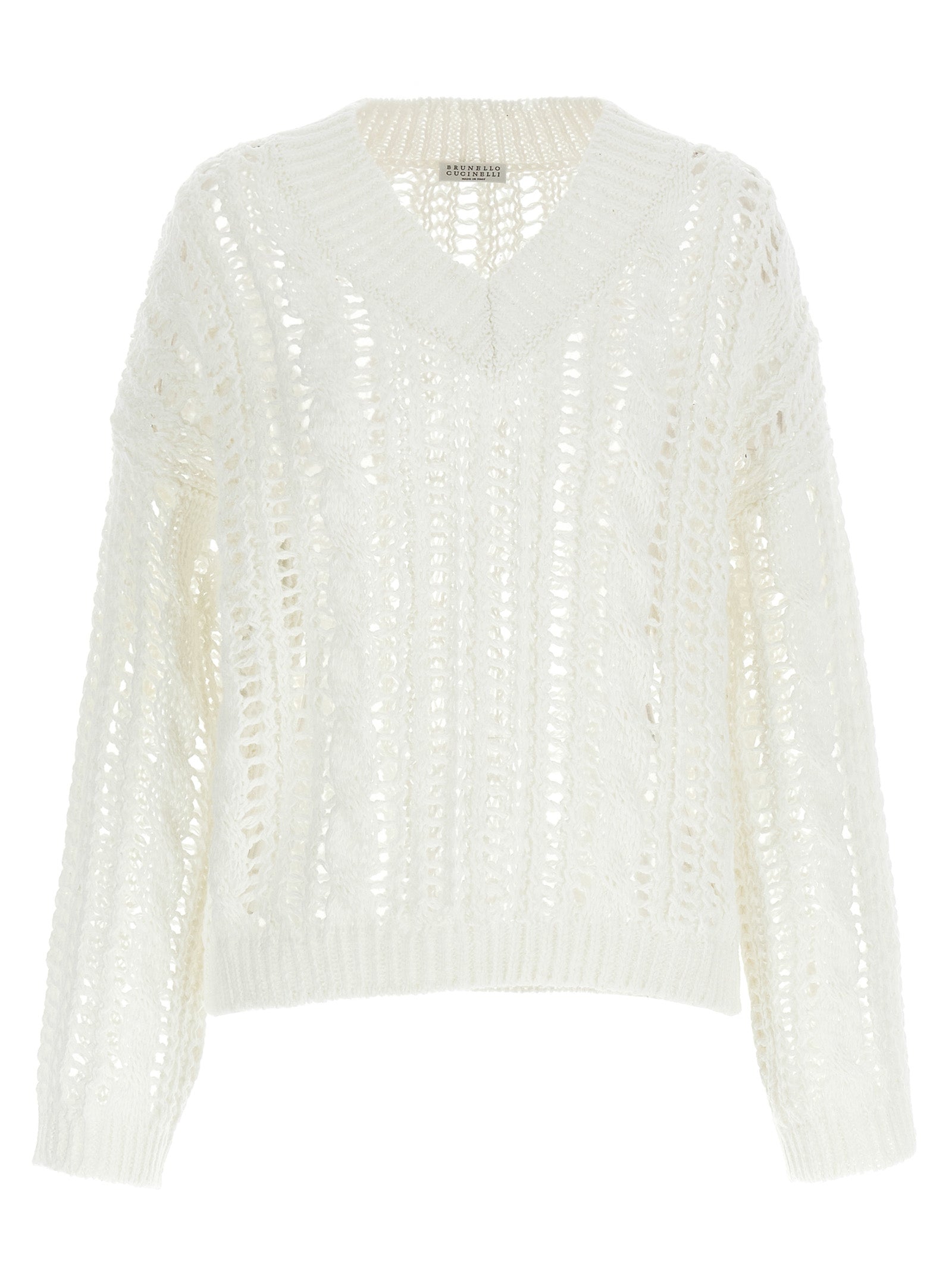 Brunello Cucinelli Crochet Sweater