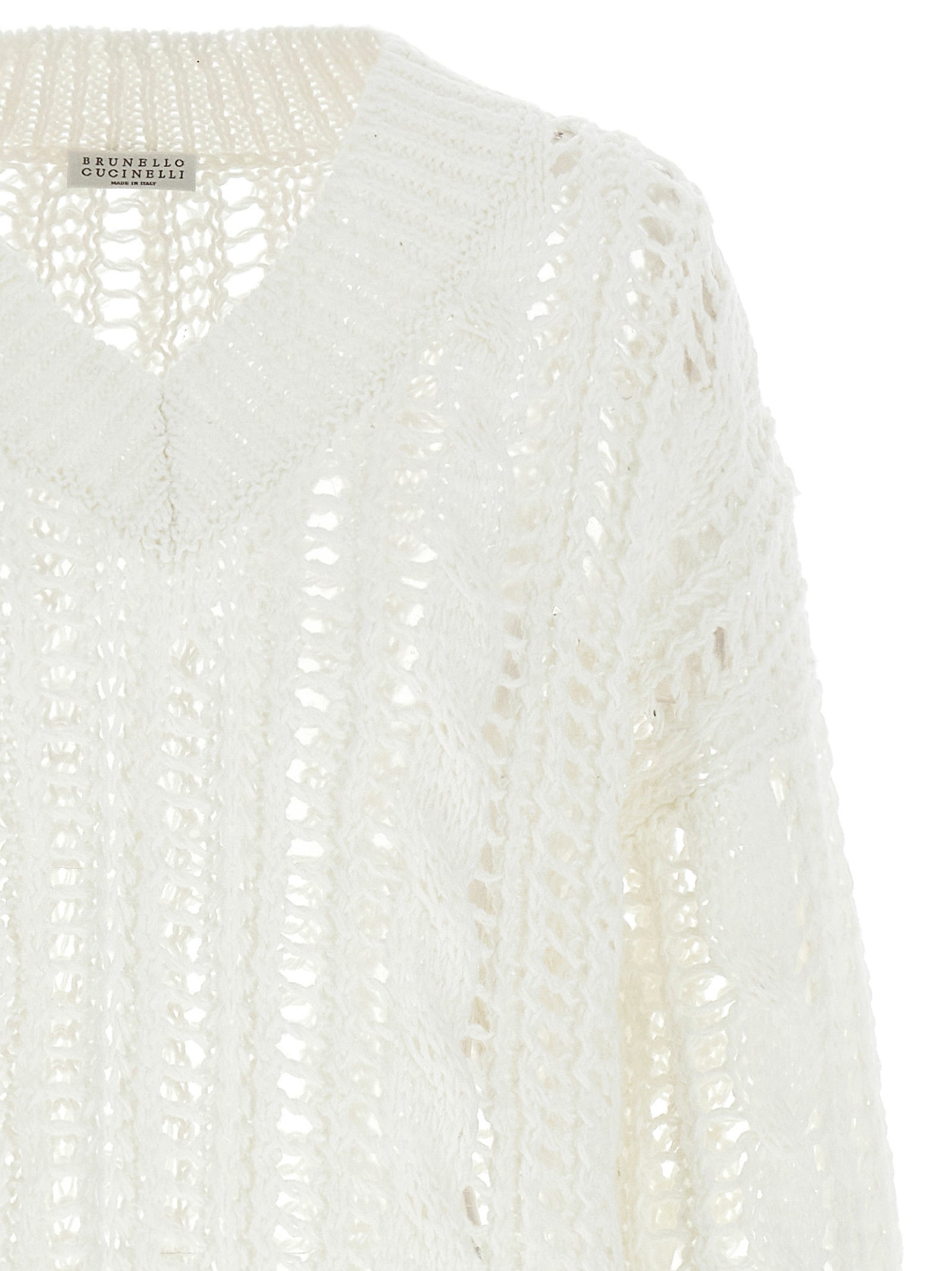 Brunello Cucinelli Crochet Sweater