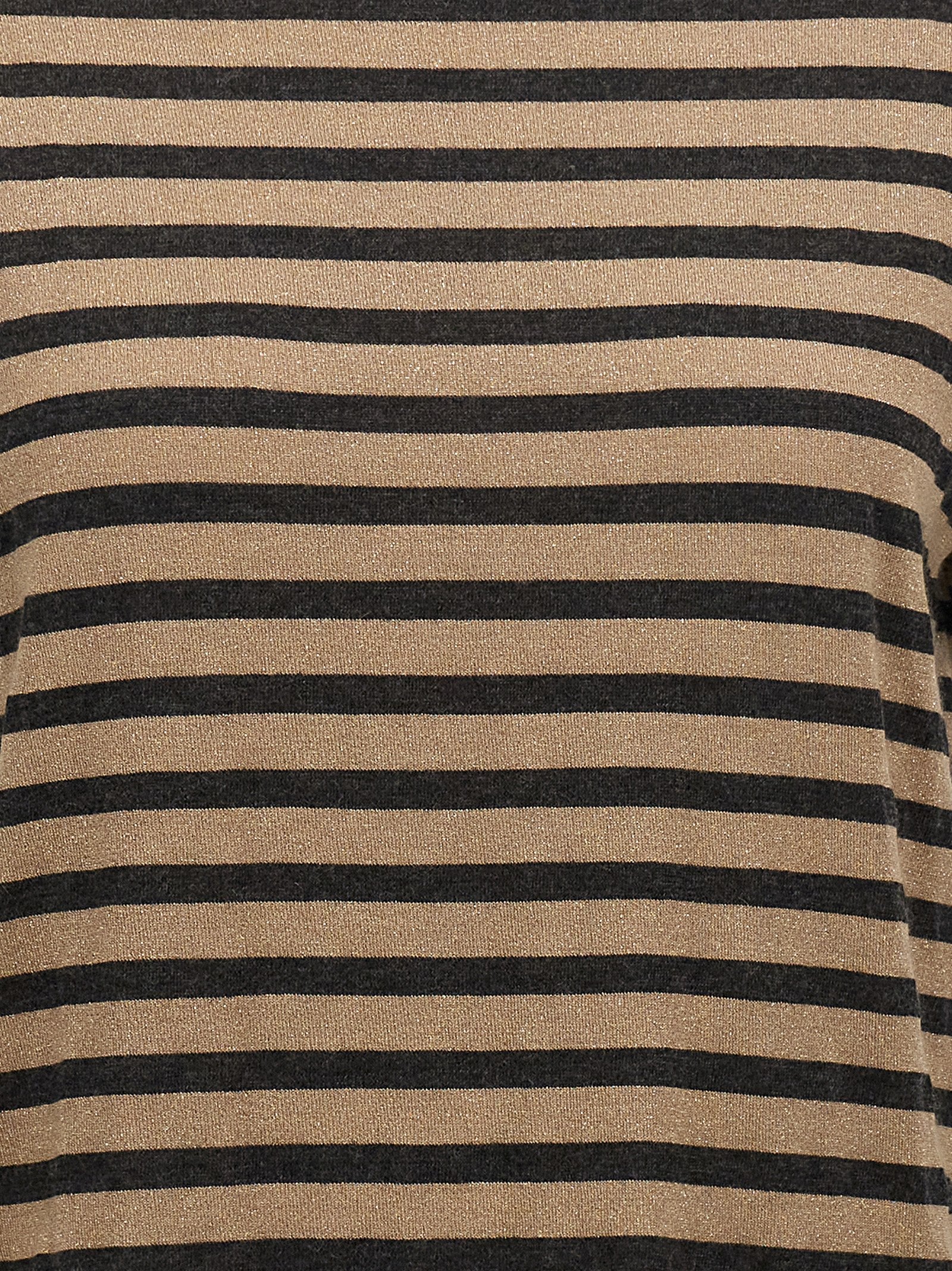 Brunello Cucinelli Lurex Stripes Sweater