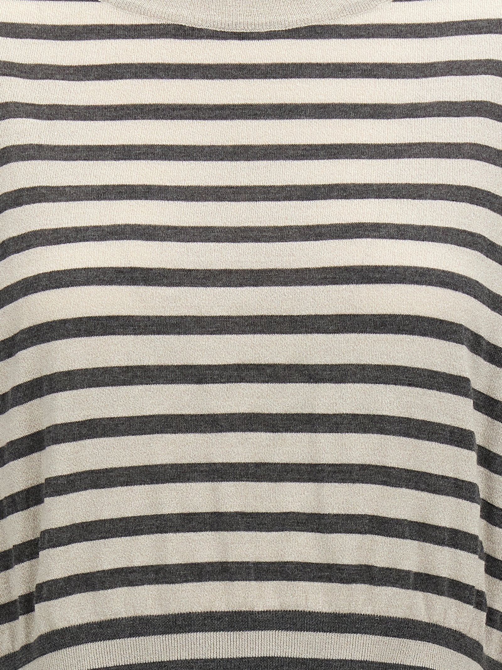 Brunello Cucinelli Lurex Stripes Sweater