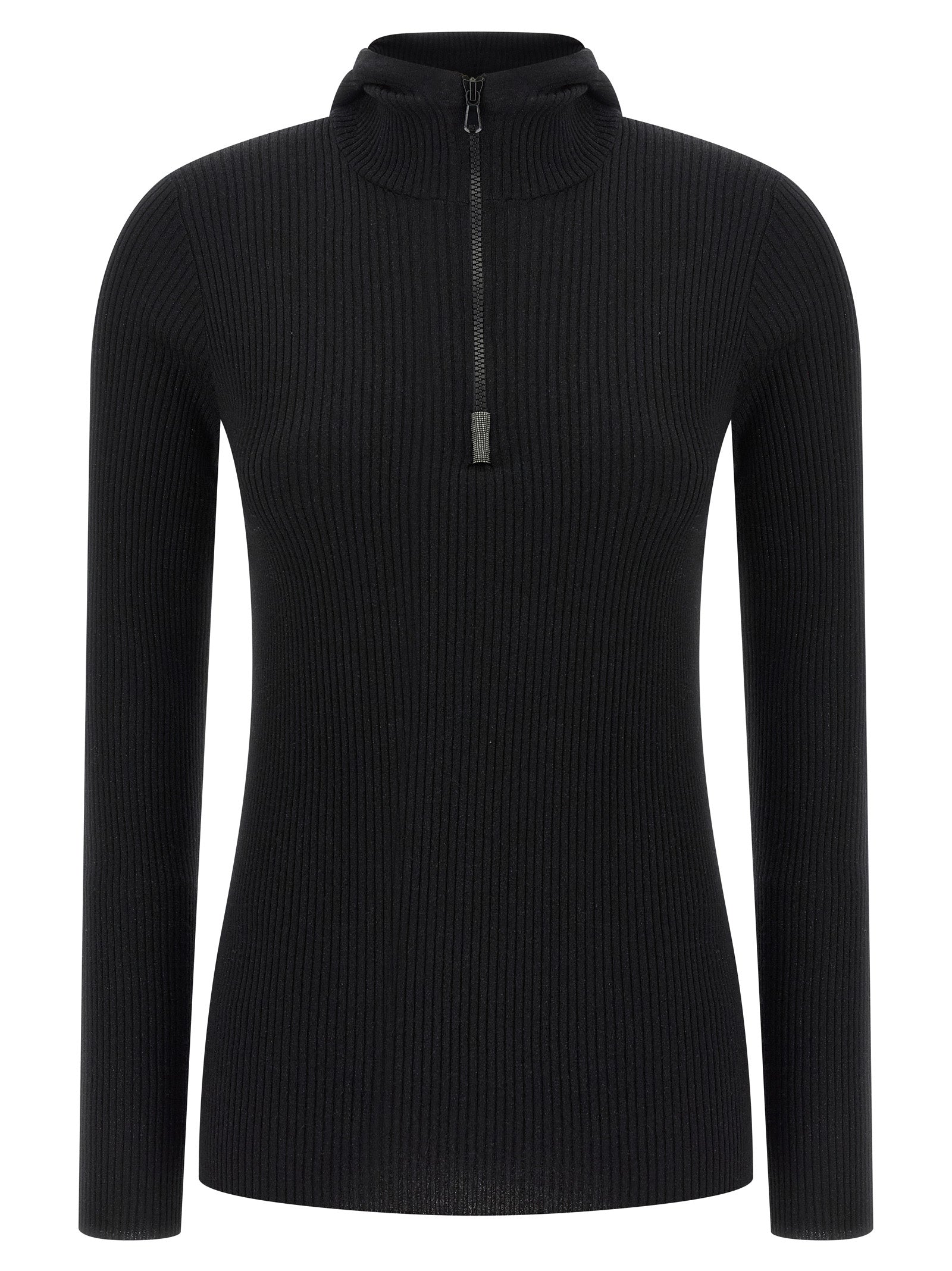 Brunello Cucinelli Monile Hooded Sweater