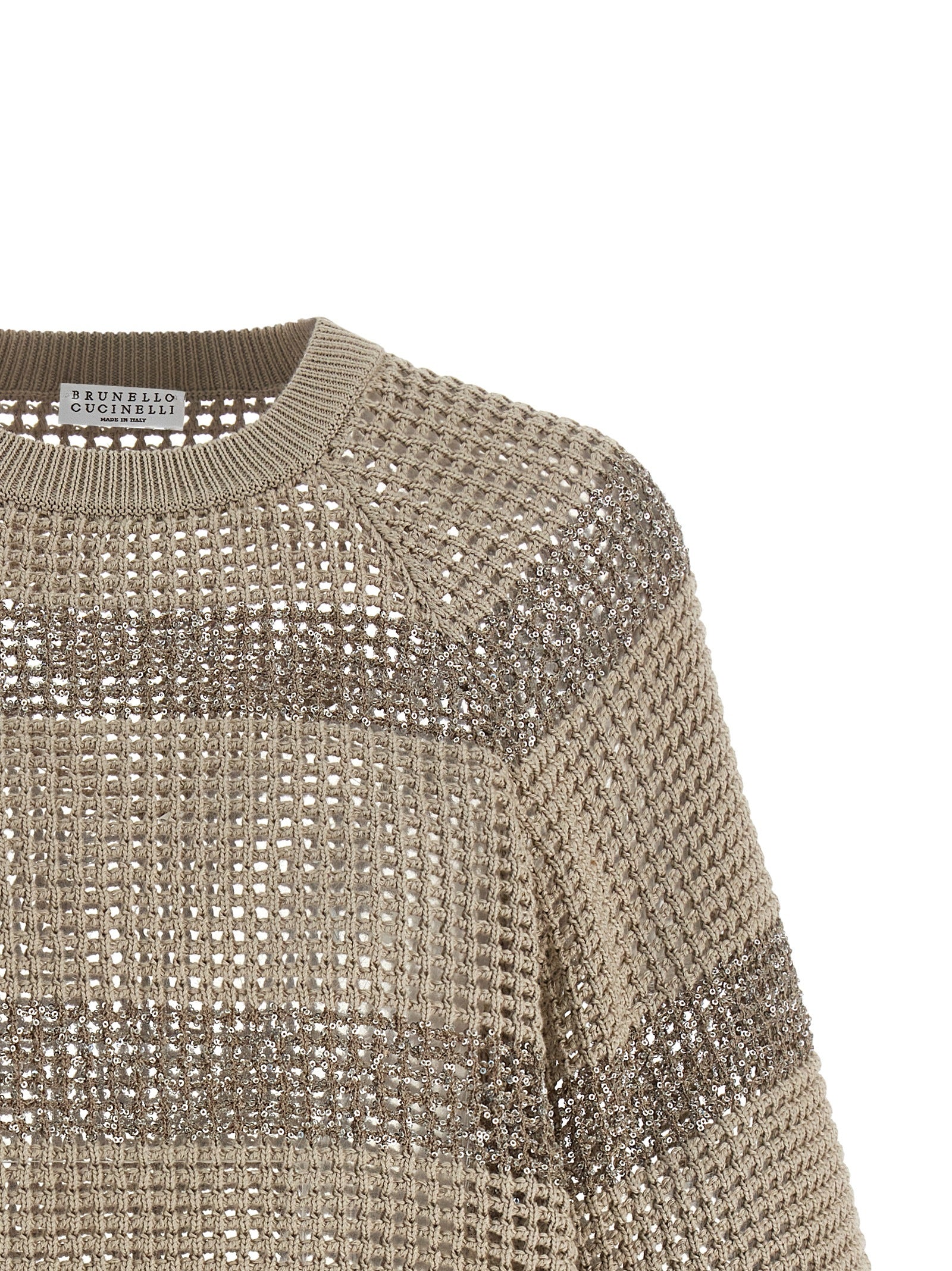 Brunello Cucinelli 'Dazzling Stripes' Sweater