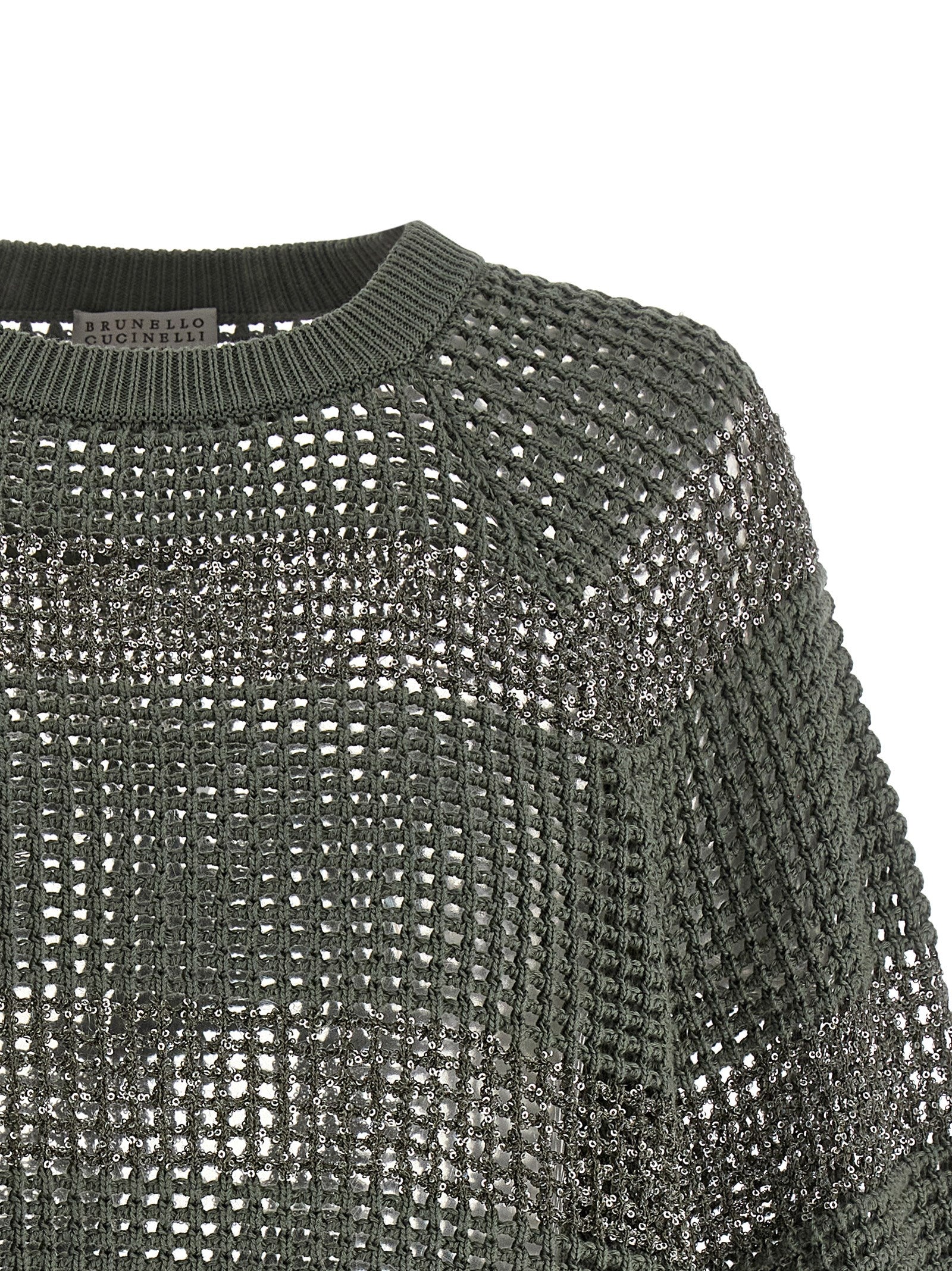 Brunello Cucinelli 'Dazzling Stripes' Sweater