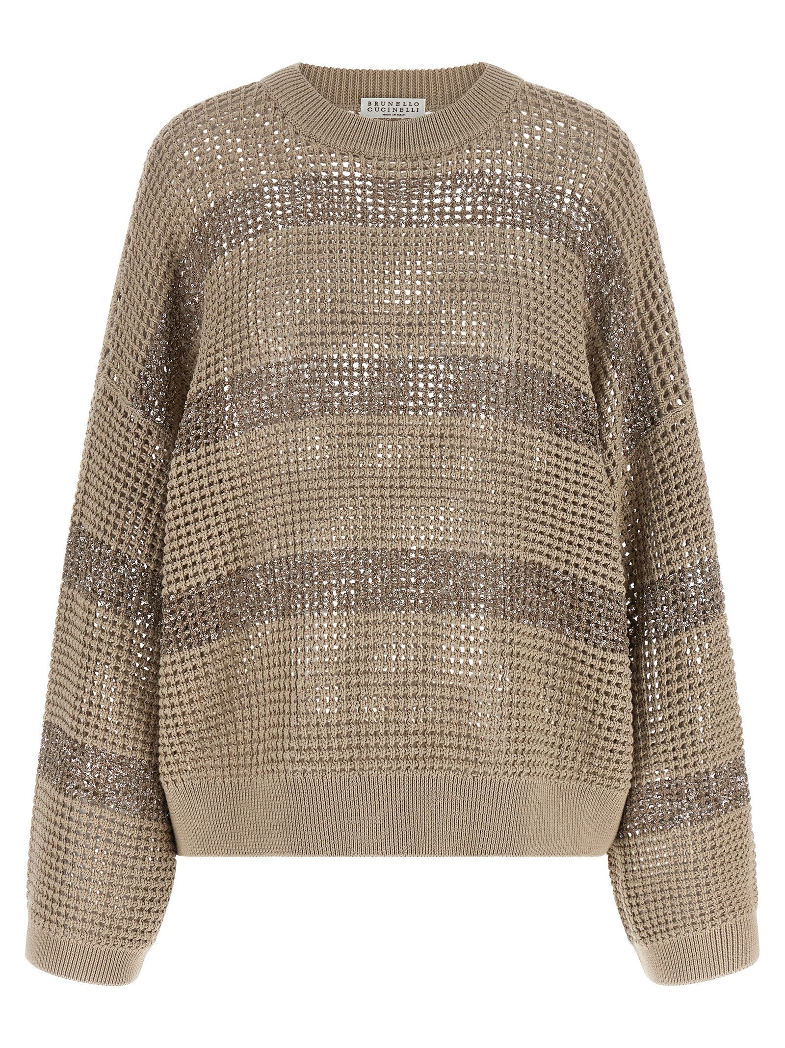 Brunello Cucinelli 'Dazzling Stripes' Sweater