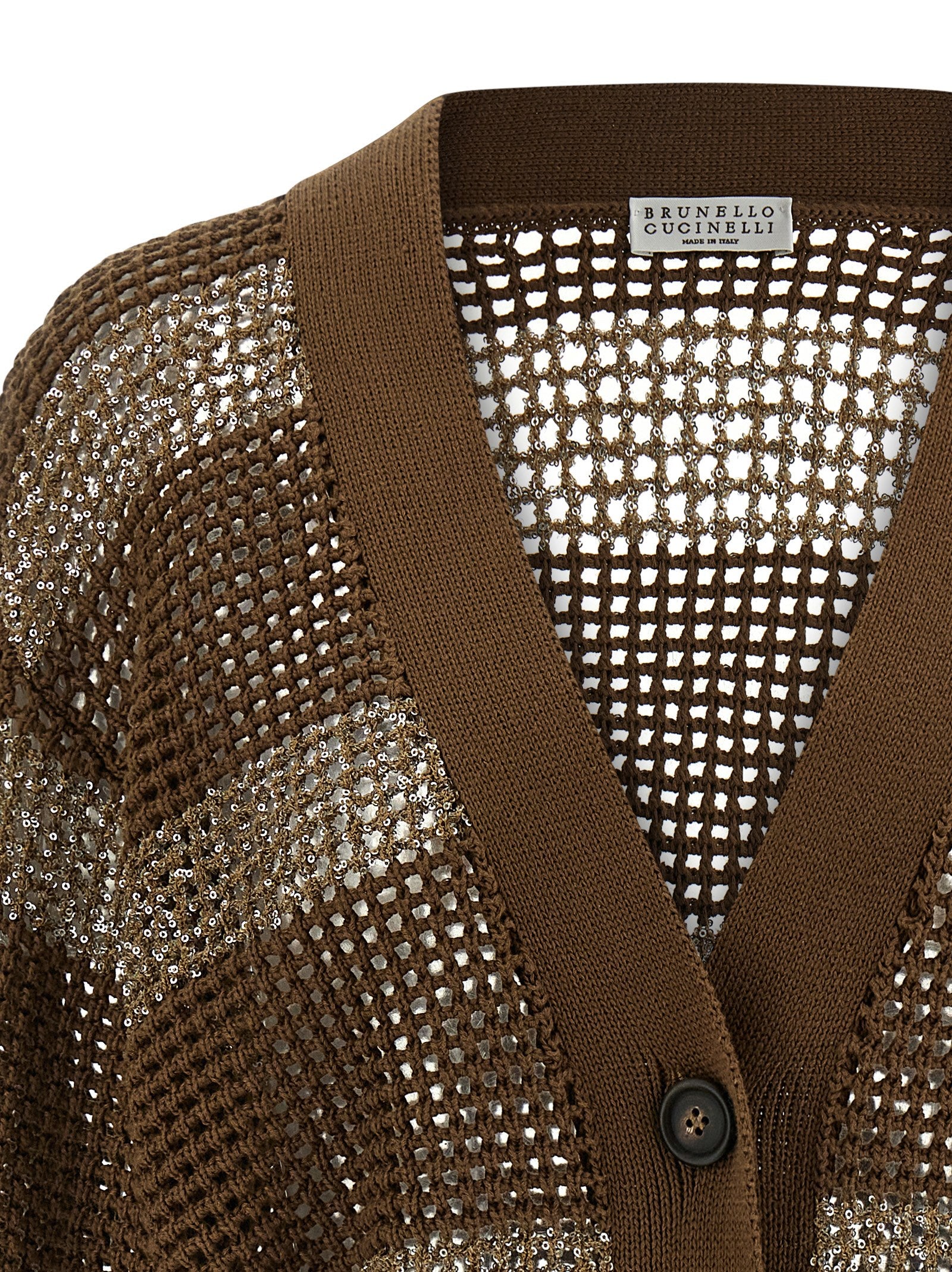 Brunello Cucinelli ‘Dazzling Stripes’ Cardigan