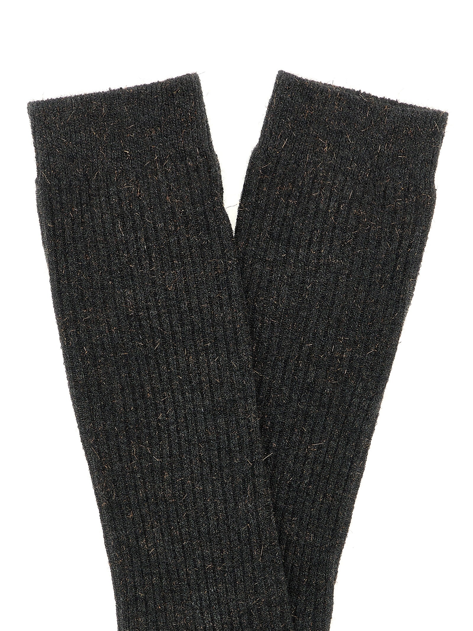 Brunello Cucinelli 'Sparkling' Ribbed Socks