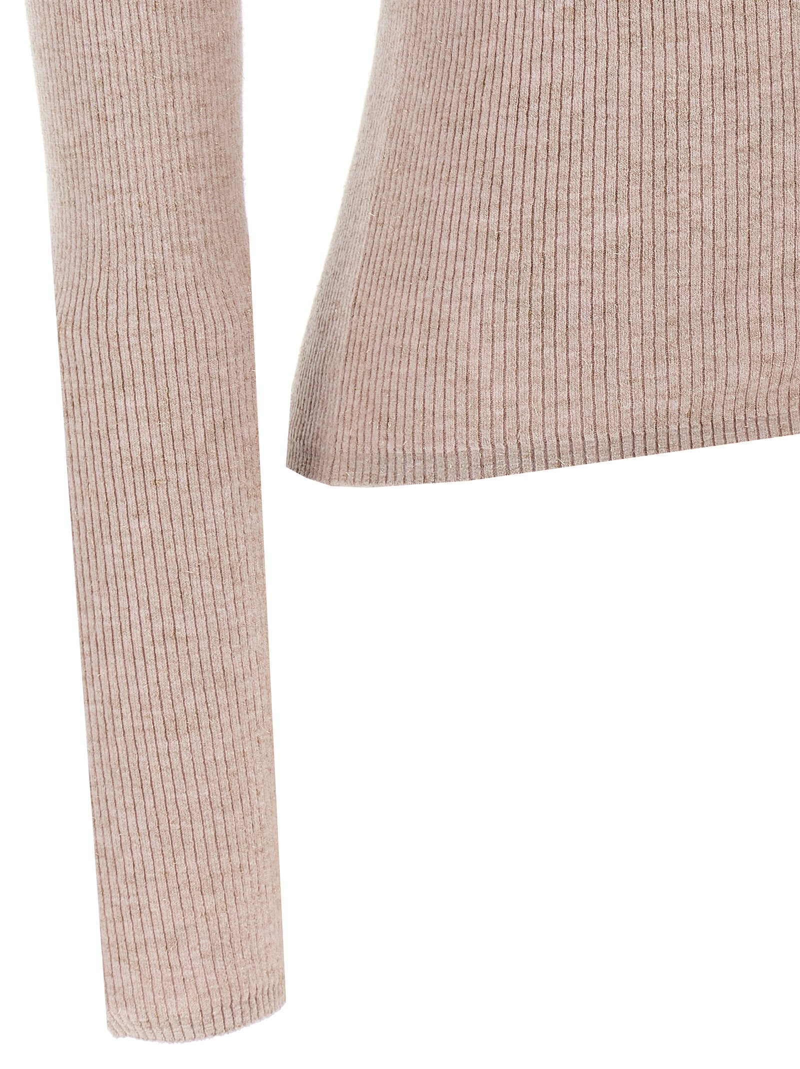 Brunello Cucinelli Glitter Ribbed Cardigan