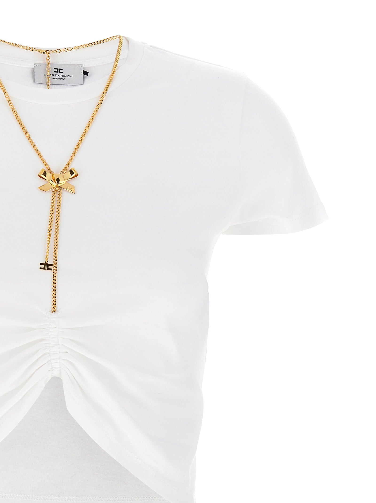 Elisabetta Franchi Necklace T-Shirt