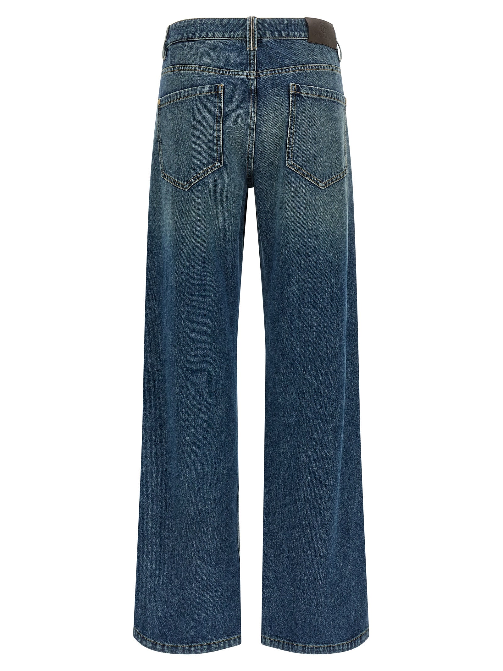Brunello Cucinelli Stonewashed Denim Jeans