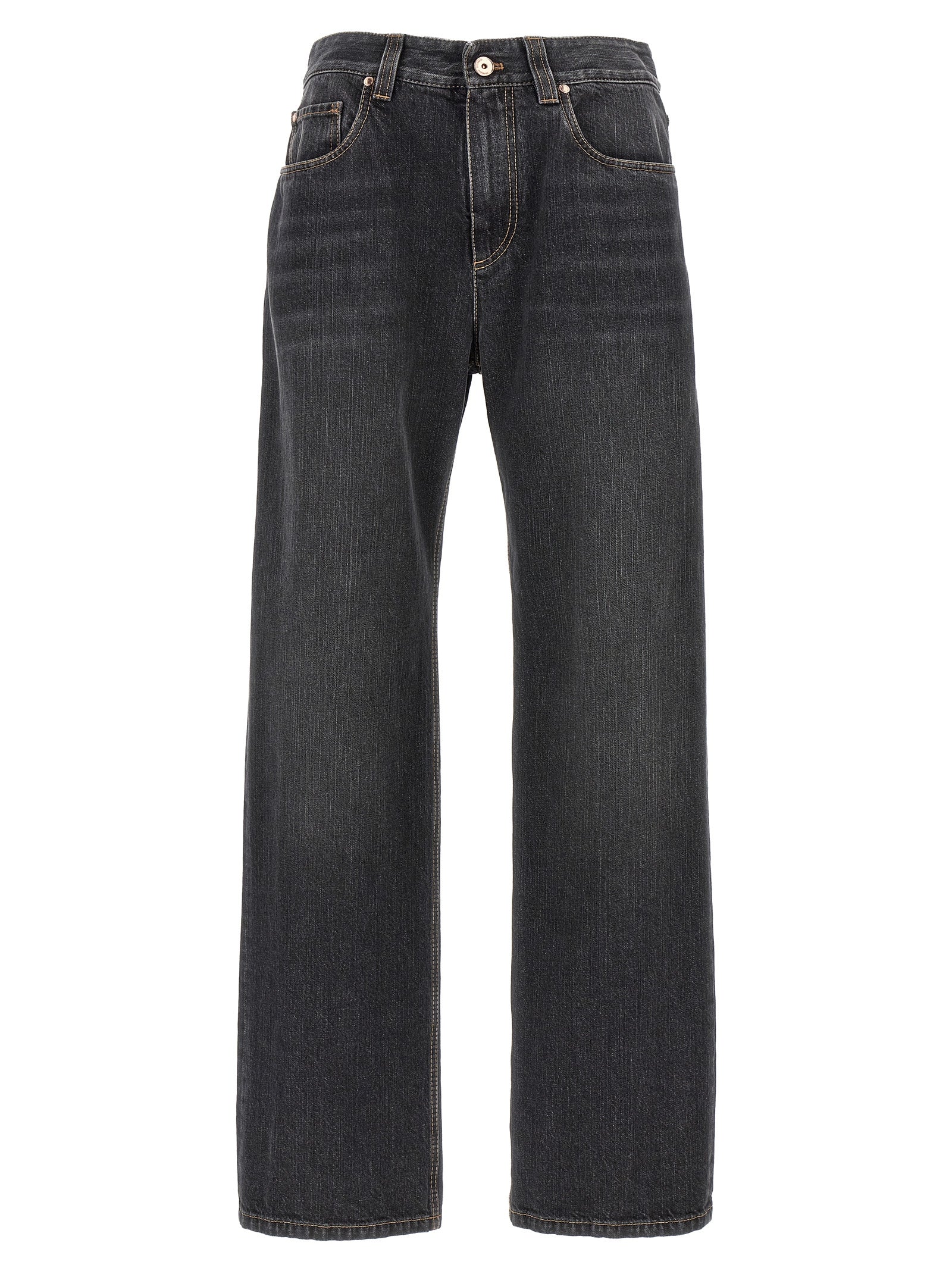 Brunello Cucinelli Wide Leg Jeans