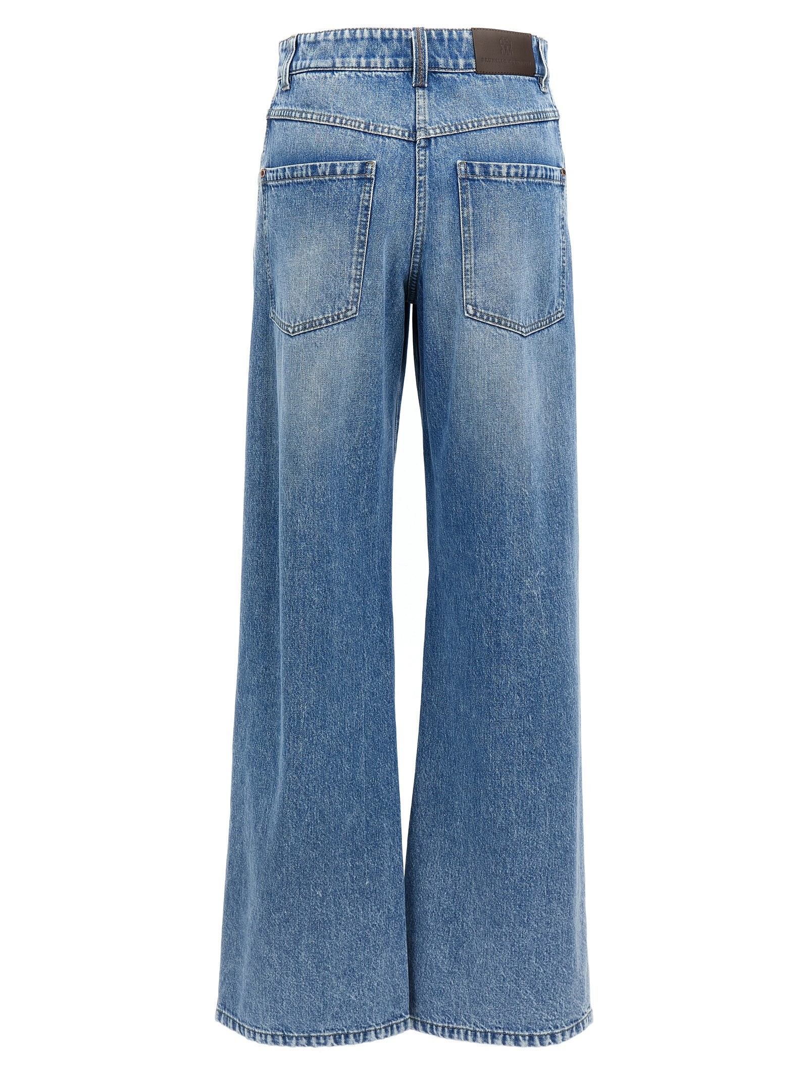 Brunello Cucinelli Knee Detail Jeans