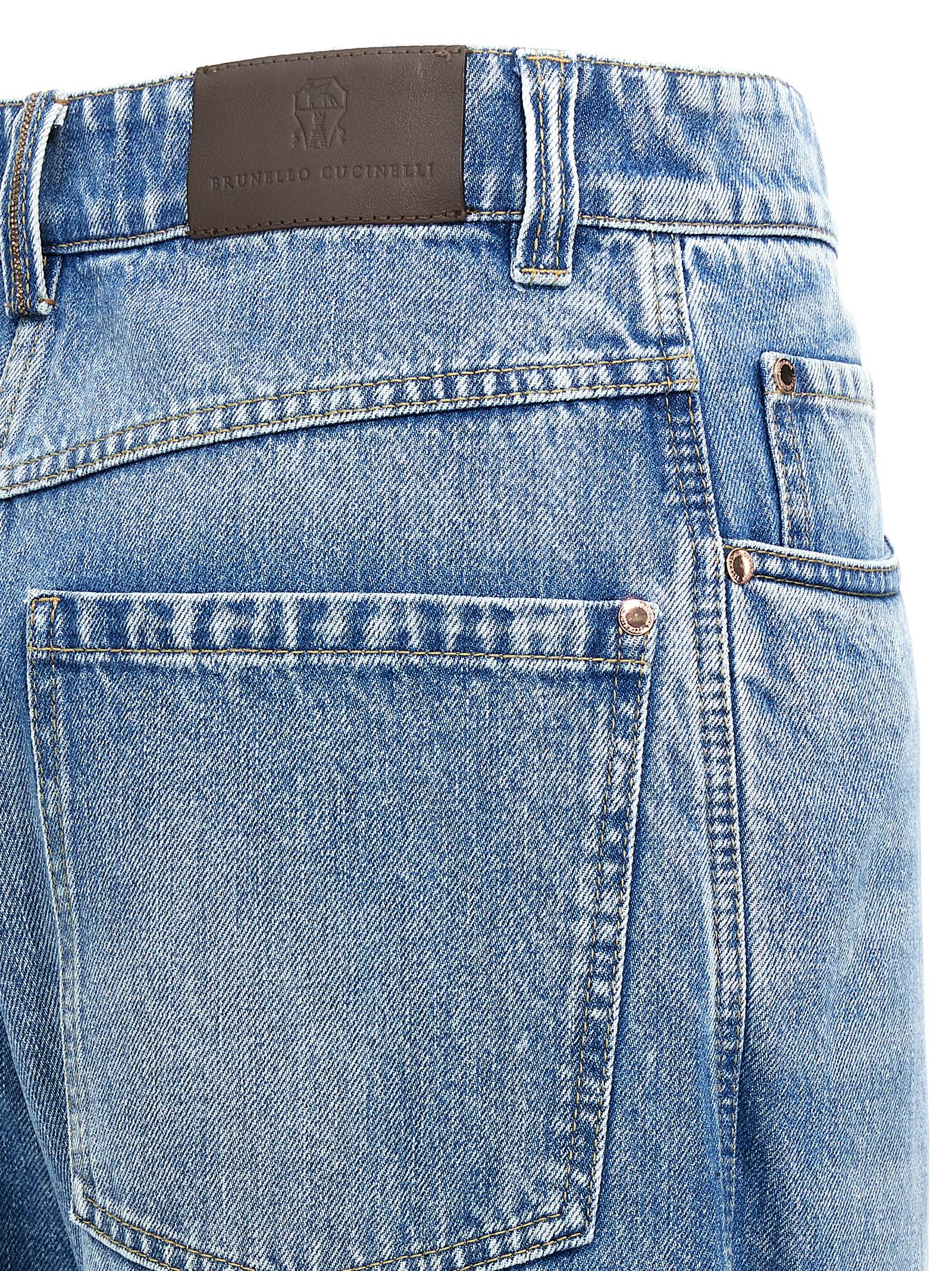 Brunello Cucinelli Knee Detail Jeans