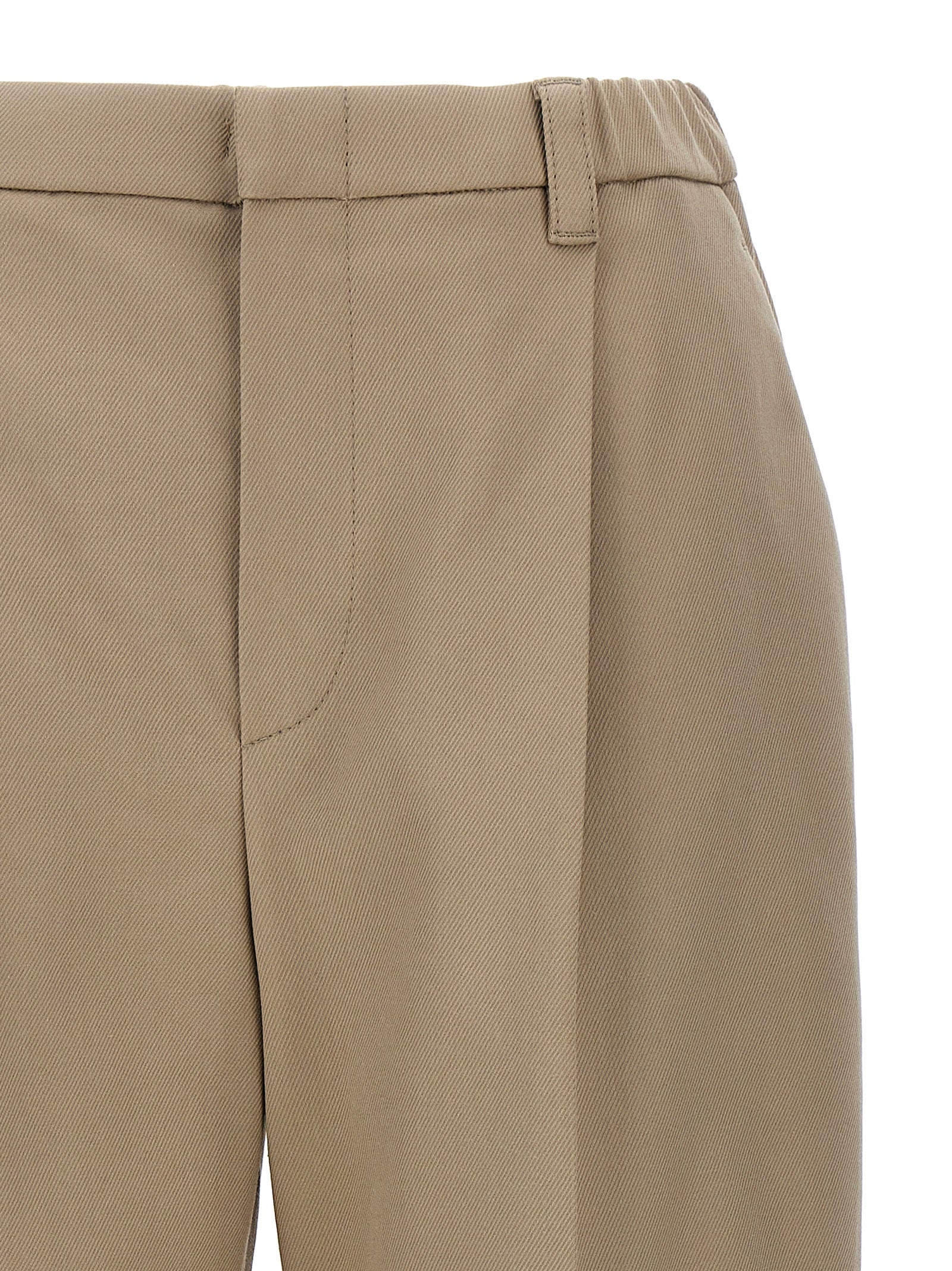 Brunello Cucinelli Front Pleat Pants