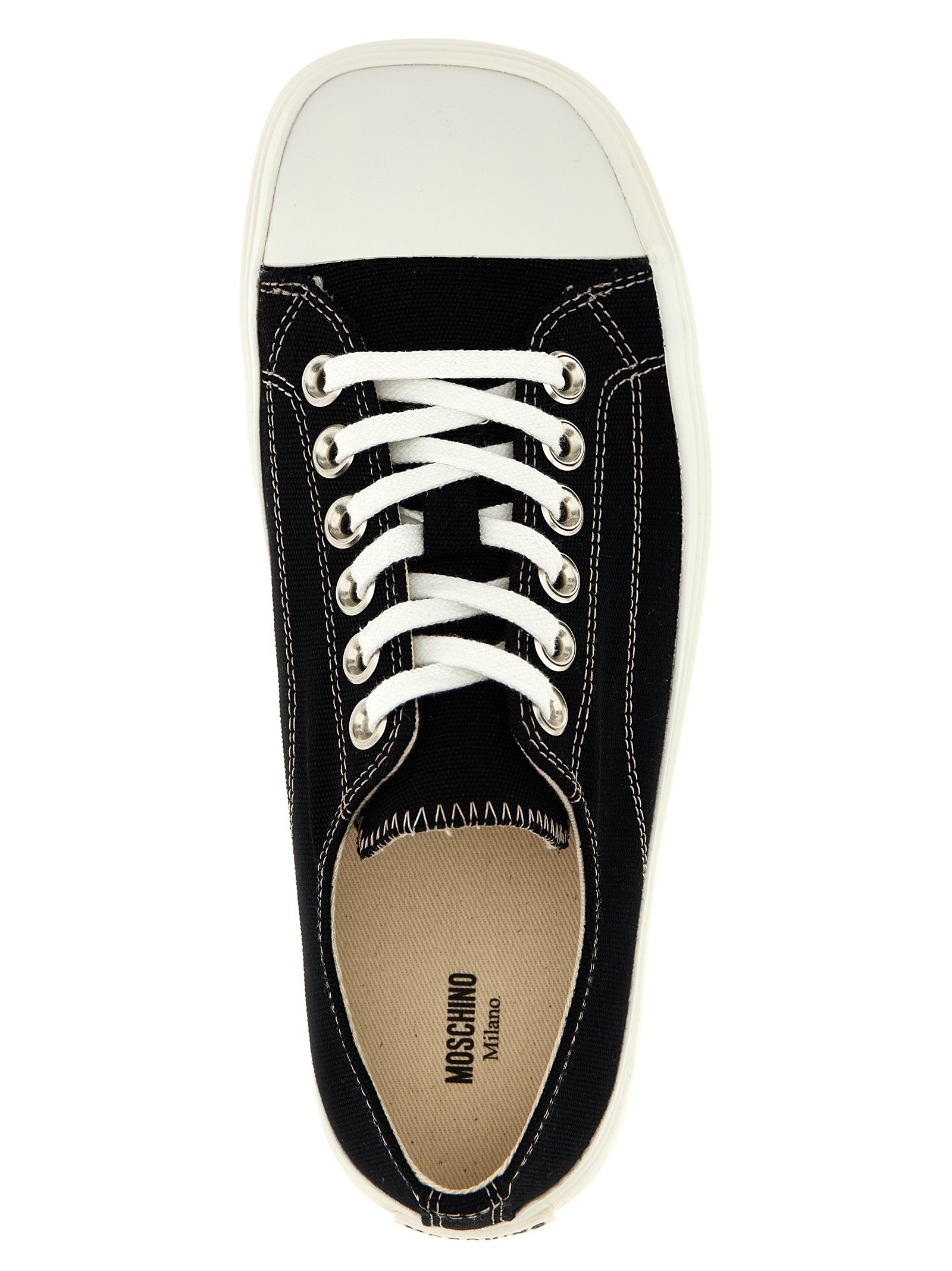 Moschino Canvas Sneakers