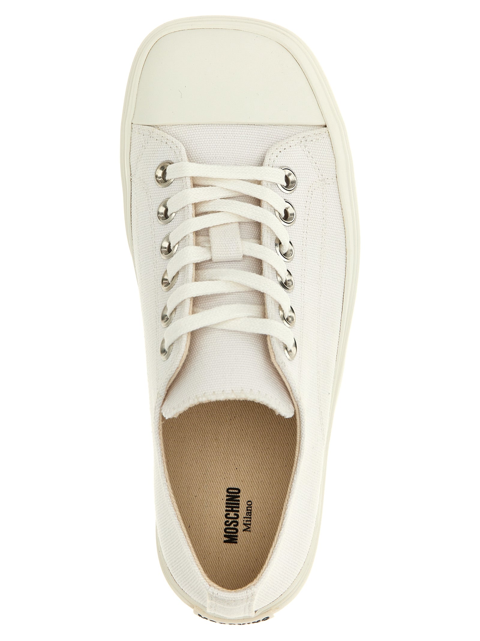 Moschino Canvas Sneakers