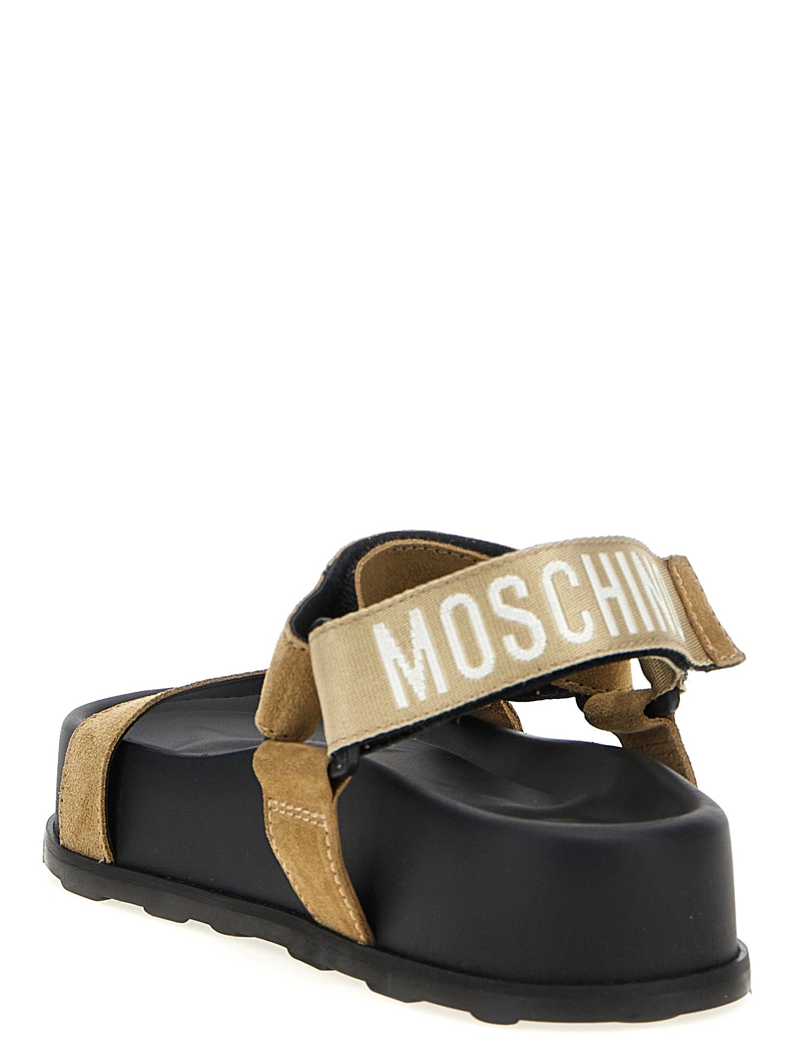 Moschino Suede Sandals