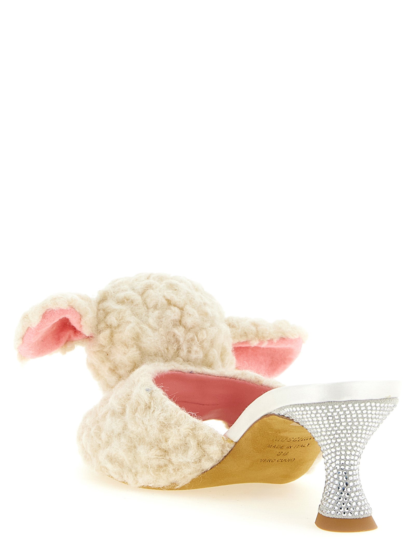 Moschino 'Sheep' Mules