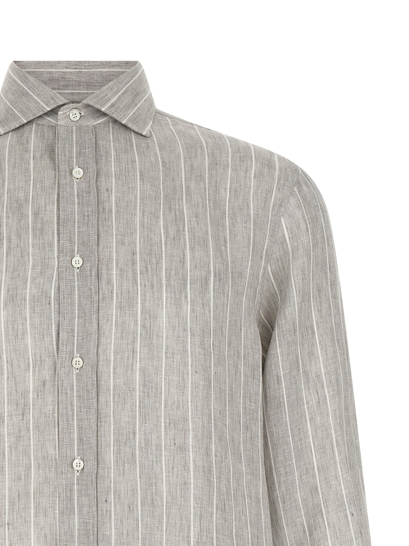 Brunello Cucinelli Pinstripe Shirt
