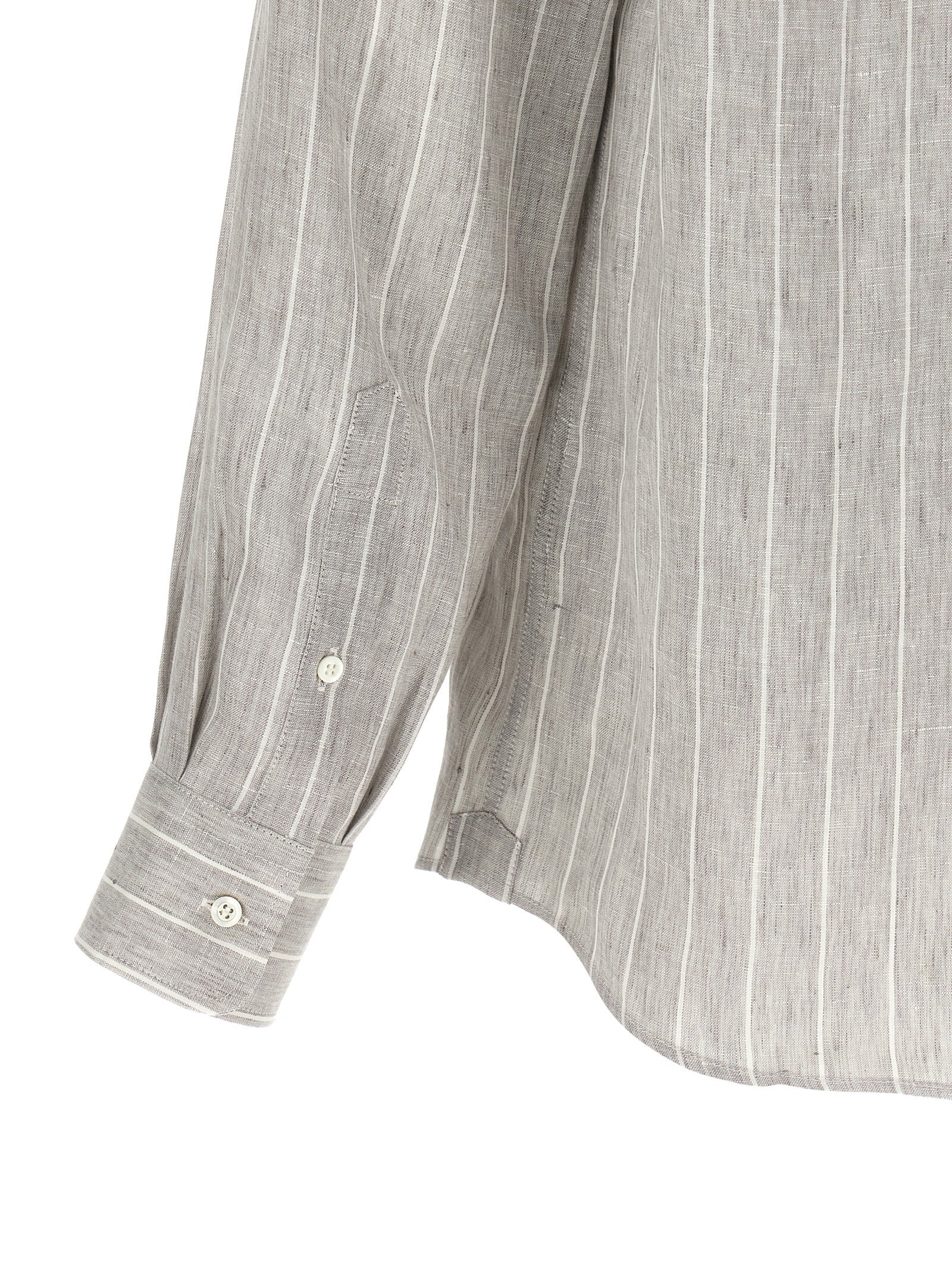 Brunello Cucinelli Pinstripe Shirt