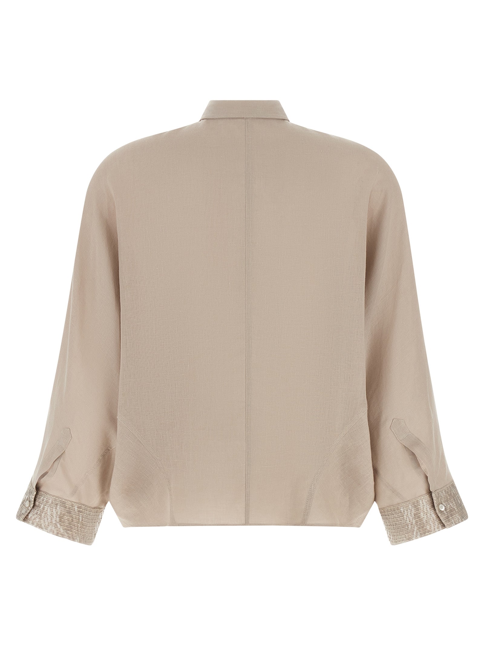 Brunello Cucinelli 'Dazzling Cascade Cuffs' Shirt