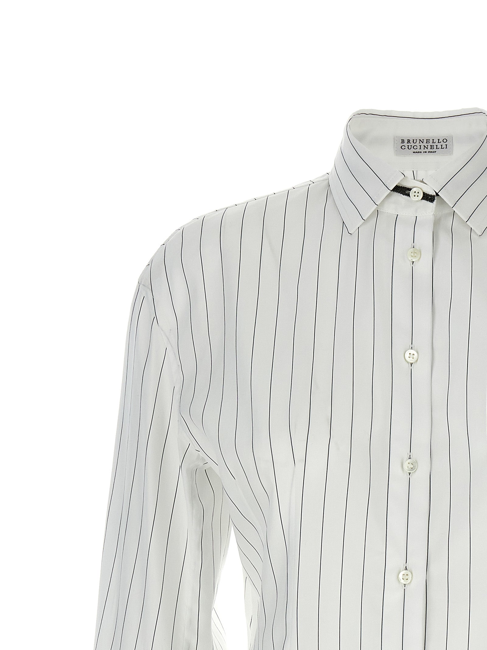 Brunello Cucinelli 'Monile' Striped Shirt