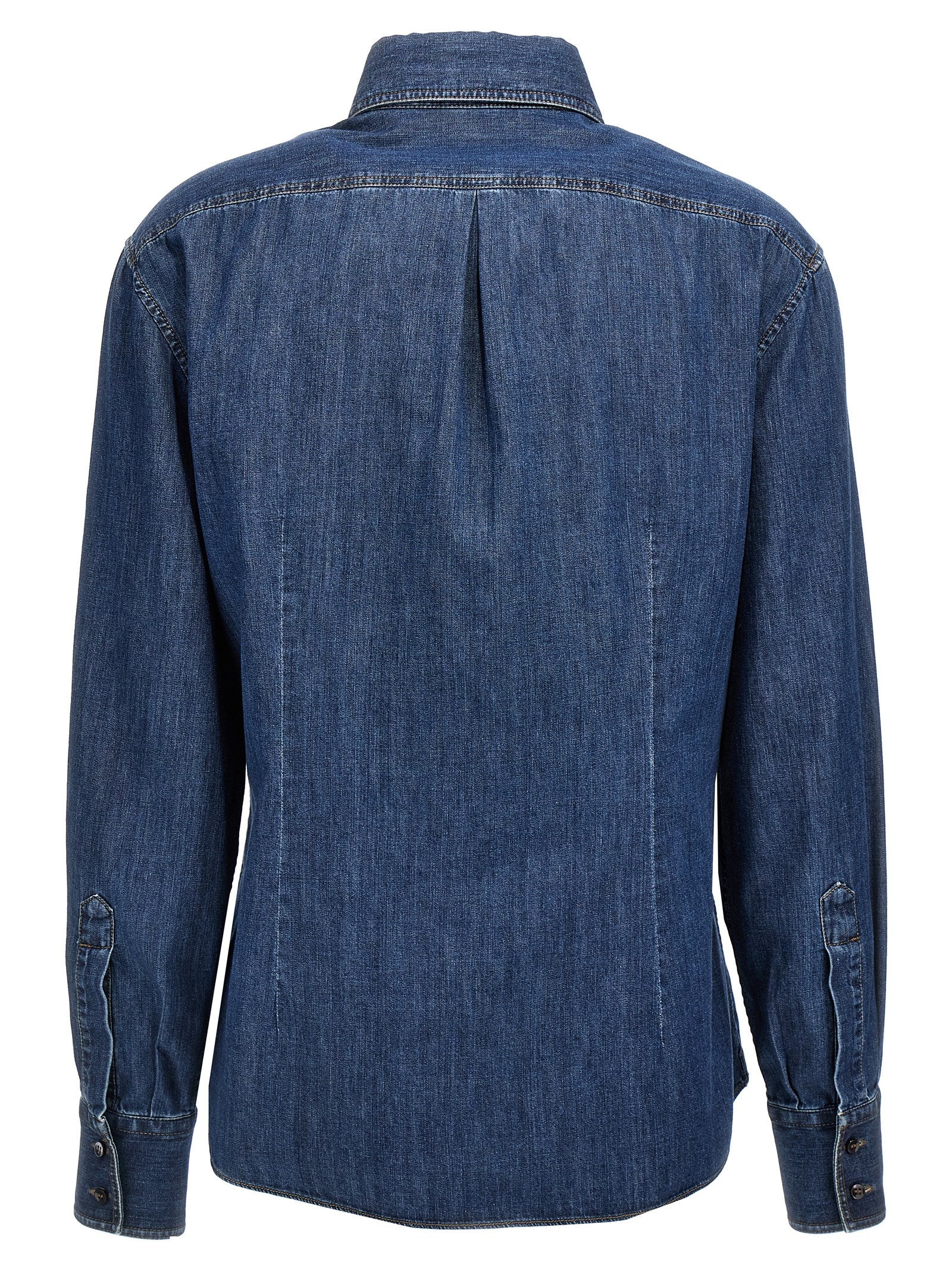 Brunello Cucinelli 'Shiny Tab' Shirt