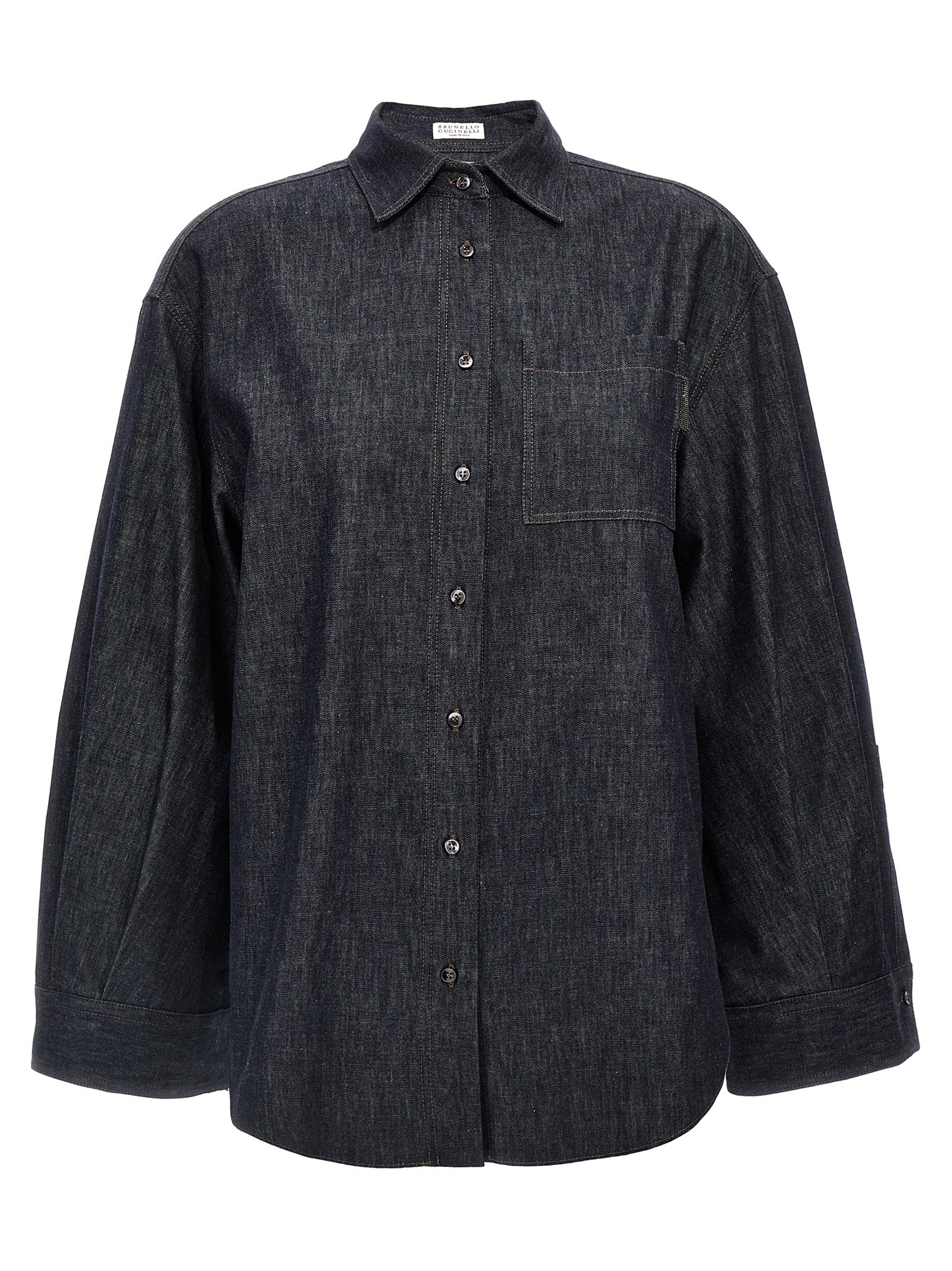 Brunello Cucinelli 'Denim No Fade' Shirt