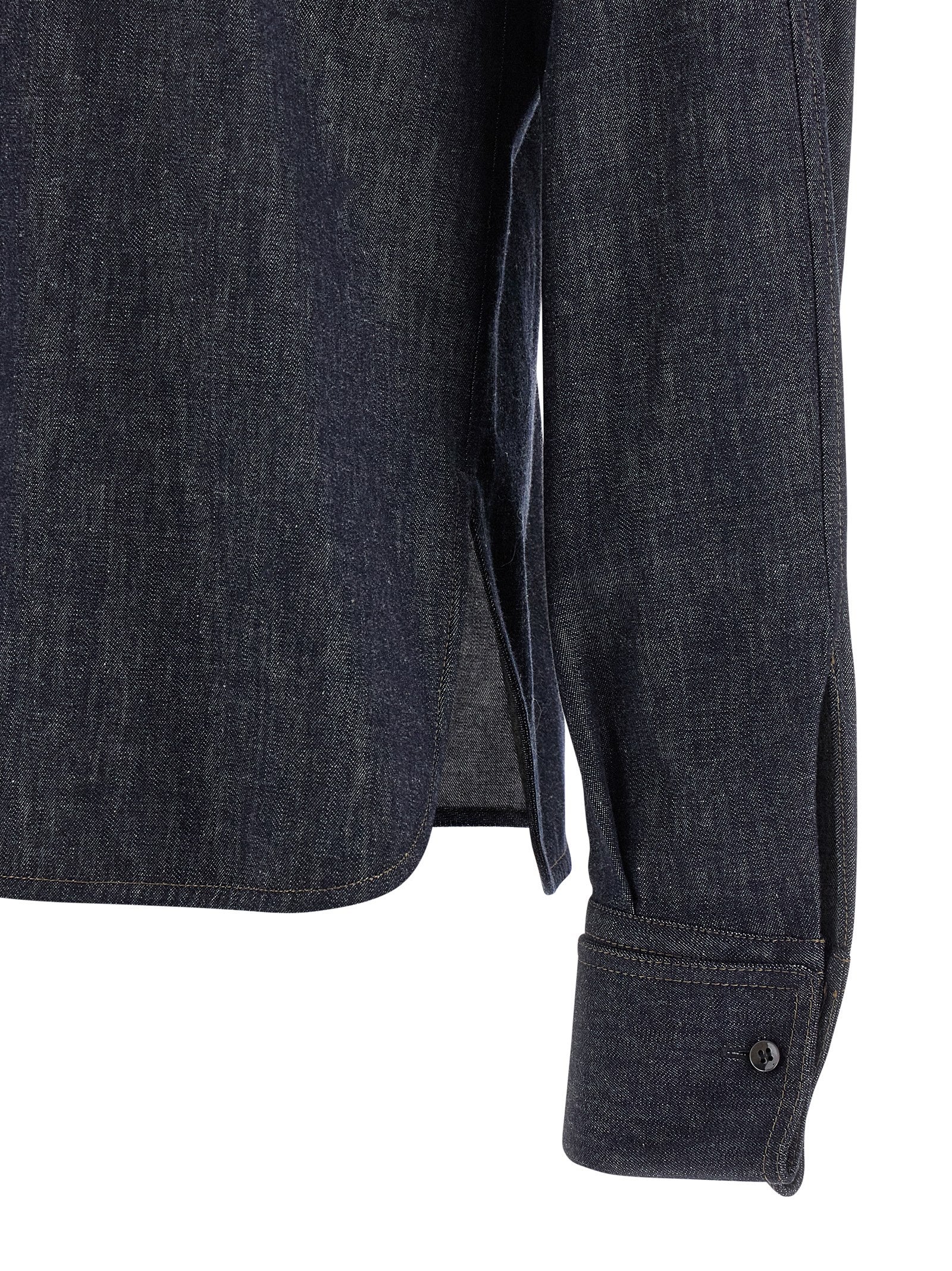 Brunello Cucinelli Monile Denim Shirt