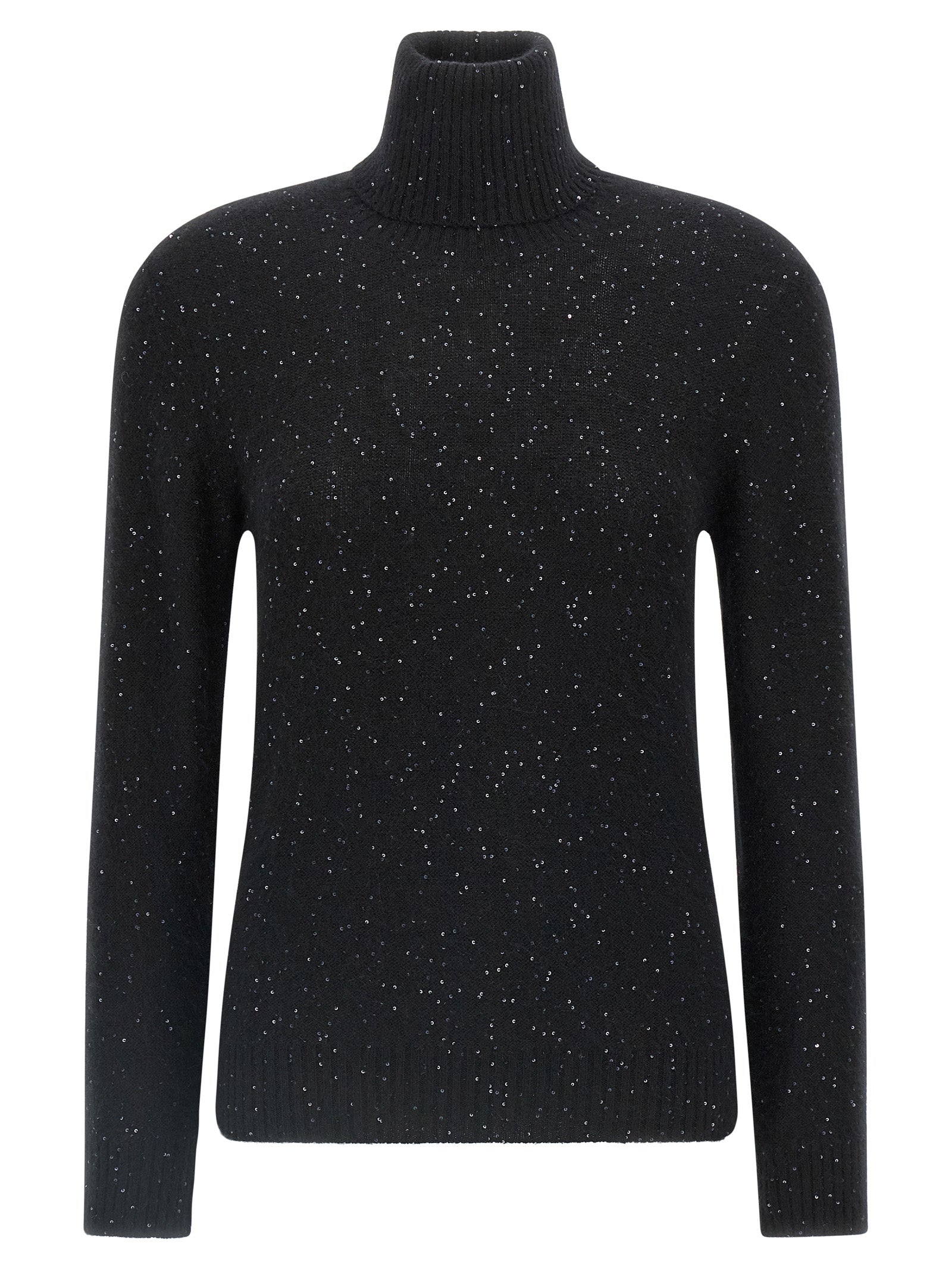 Fabiana Filippi Sequin Turtleneck Sweater